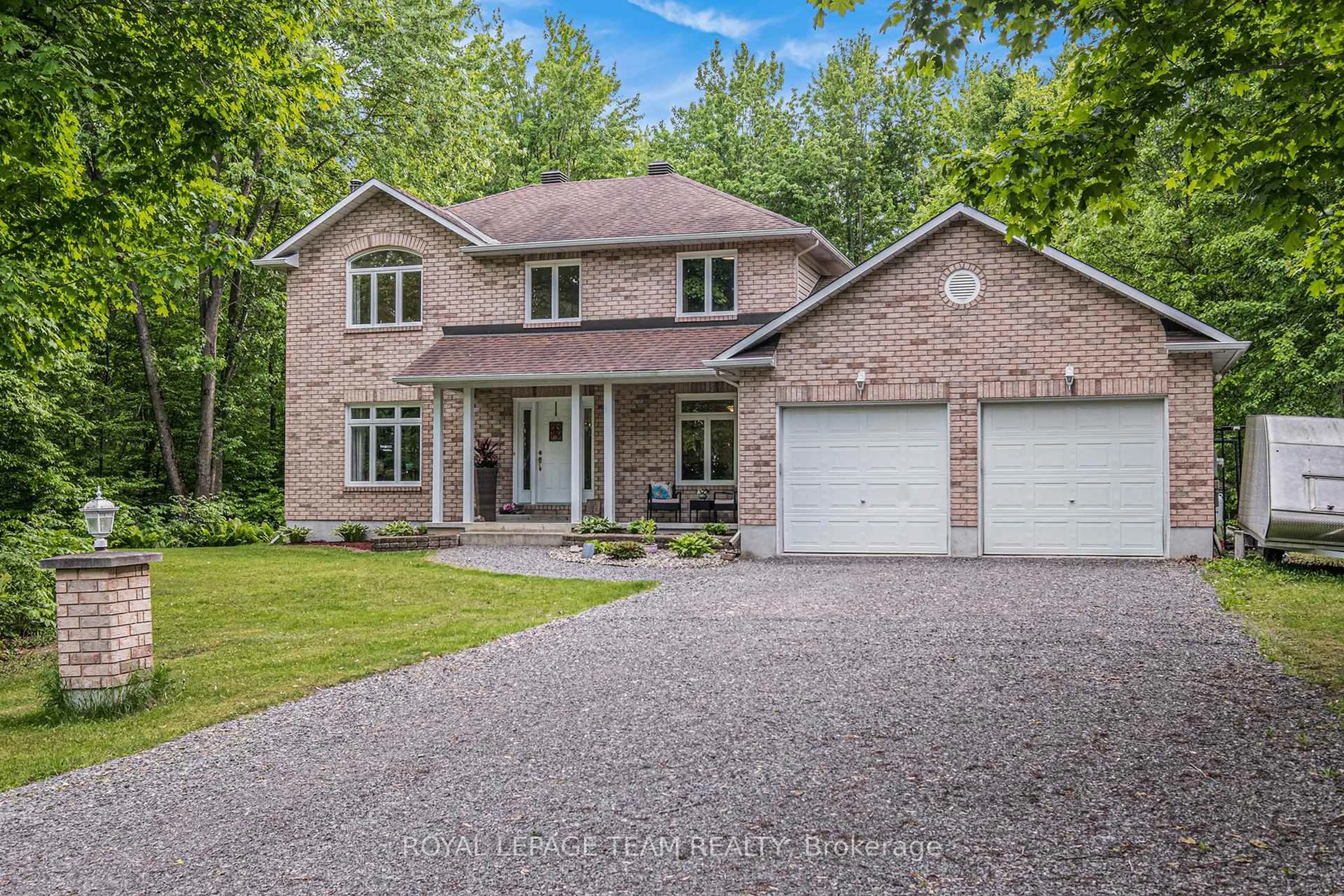 Home with brick exterior material, street for 6444 Third Line Rd, North Gower Ontario K0A 2T0