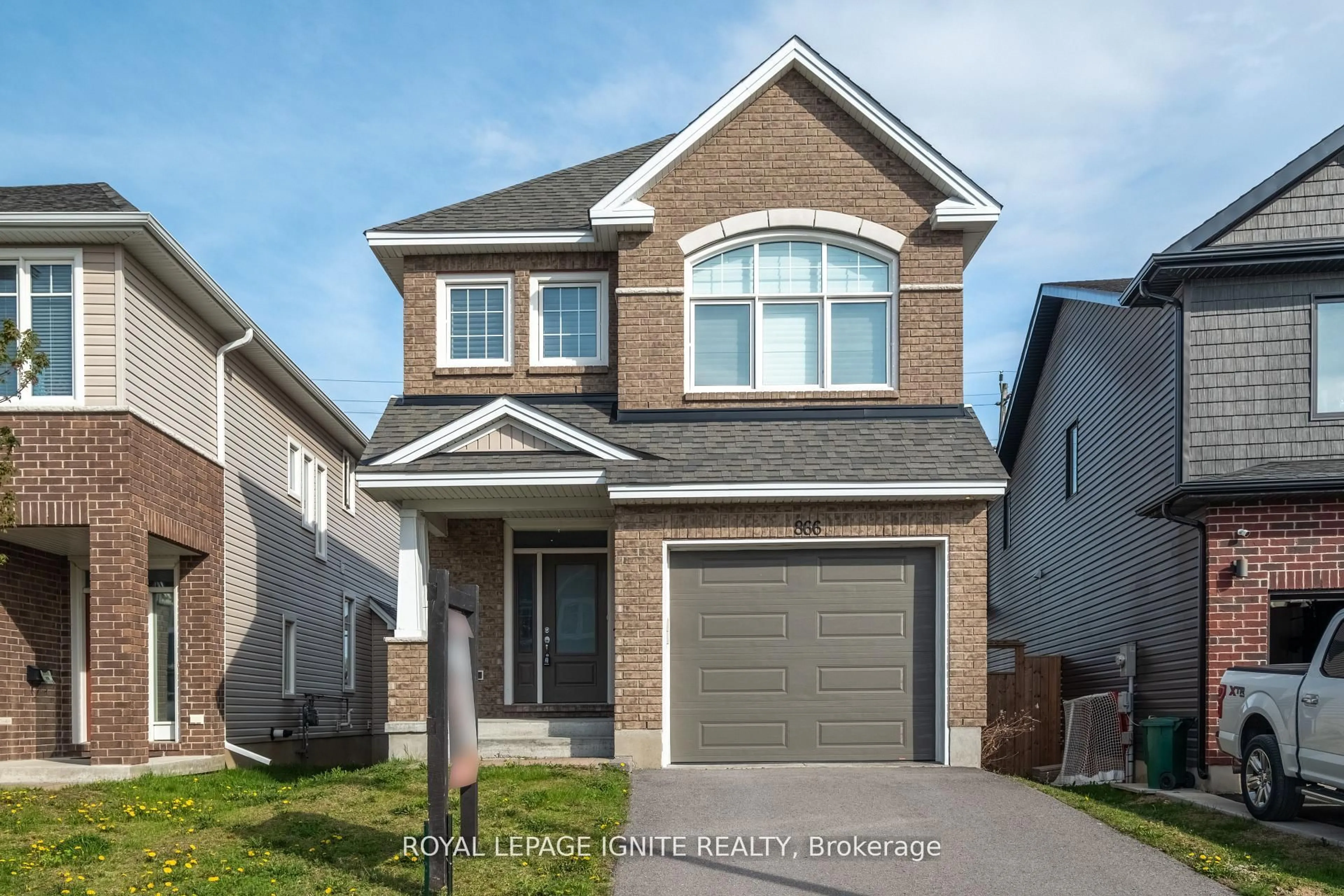 Home with brick exterior material, street for 866 Riverview Way, Kingston Ontario K7K 0J2
