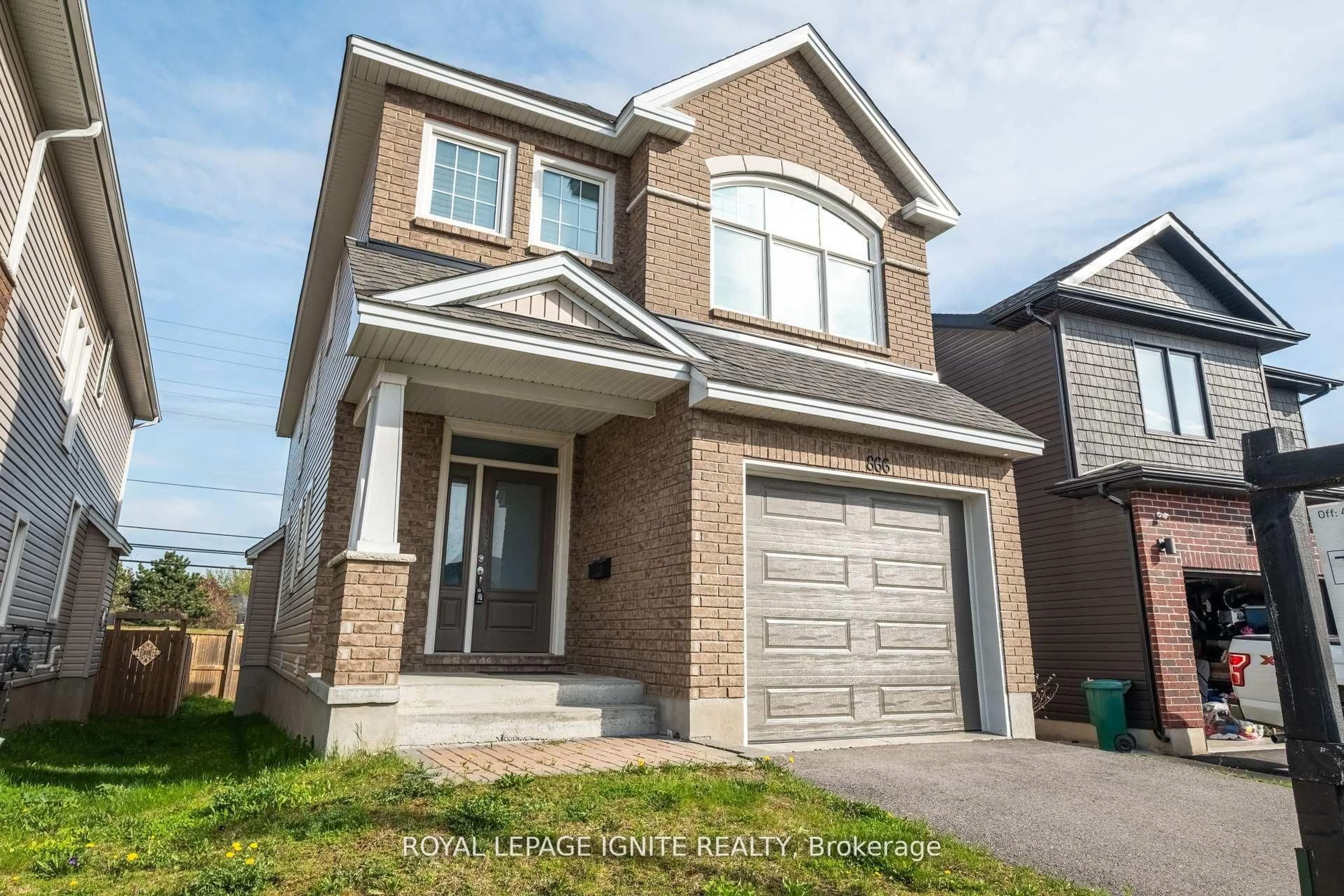 Home with brick exterior material, street for 866 Riverview Way, Kingston Ontario K7K 0J2