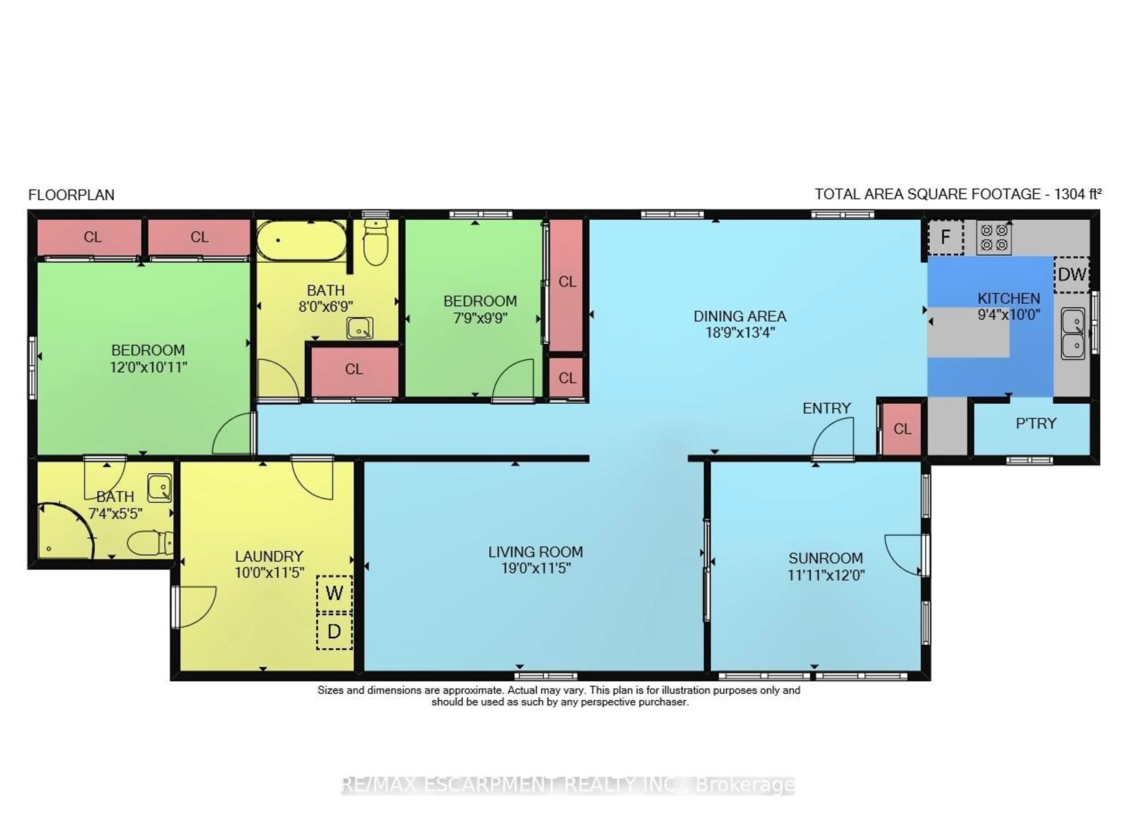 Floor plan for 3033 Townline Rd #150, Fort Erie Ontario L0S 1S1