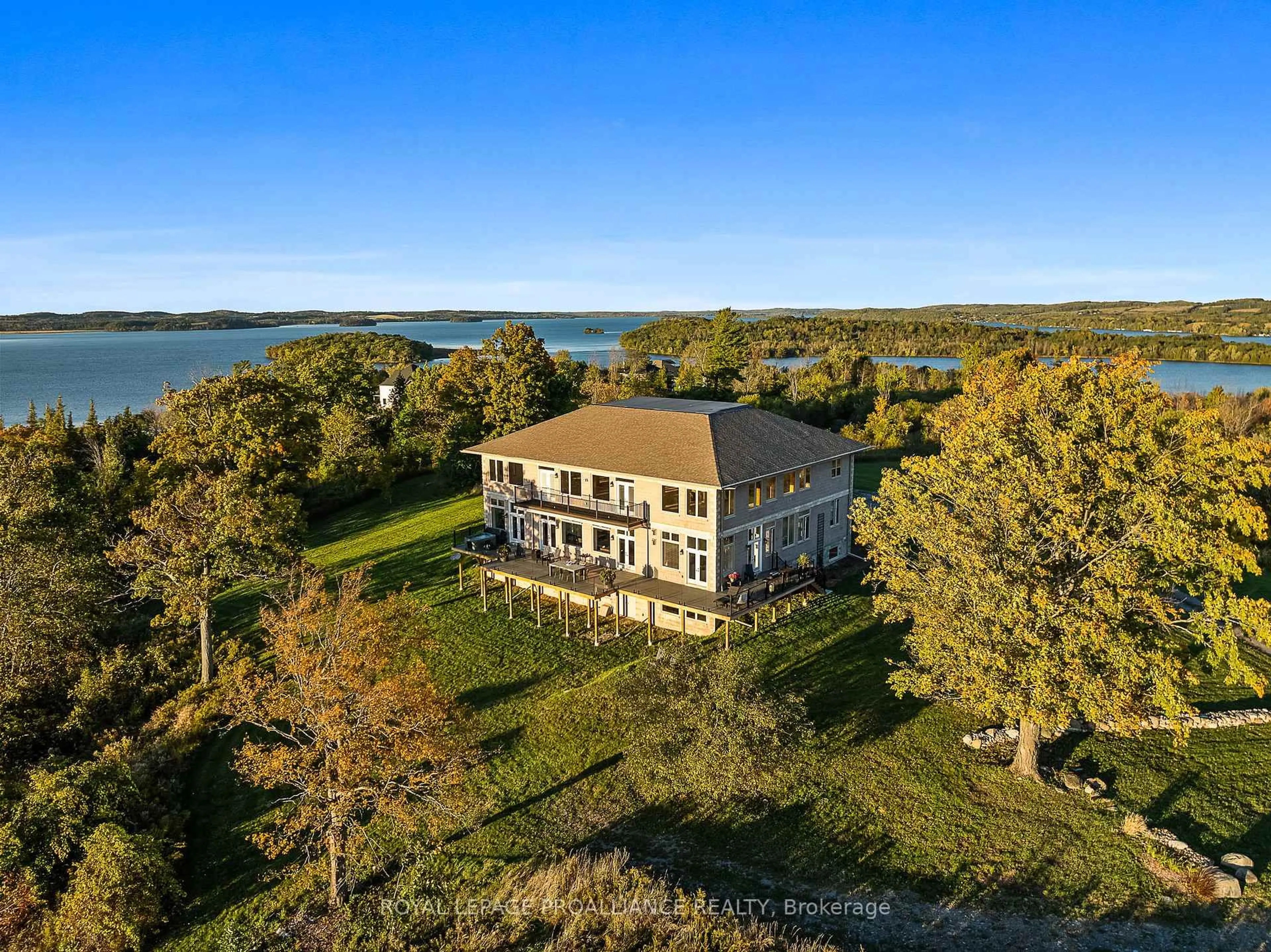 A pic from outside/outdoor area/front of a property/back of a property/a pic from drone, water/lake/river/ocean view for 138 Ingham Rd, Alnwick/Haldimand Ontario K0K 2X0