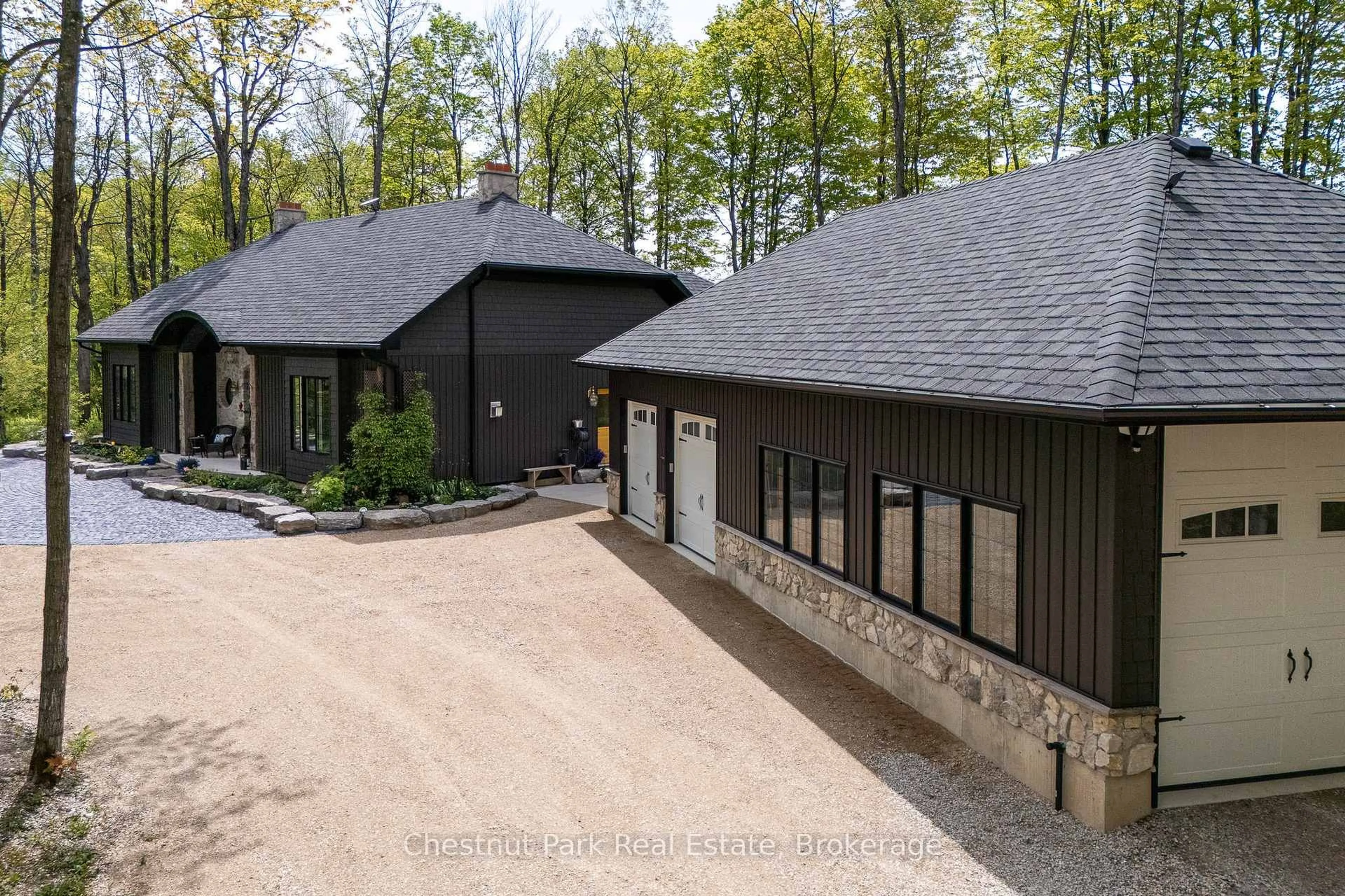 A pic from outside/outdoor area/front of a property/back of a property/a pic from drone, unknown for 583724 Sideroad 60 N/A, Chatsworth Ontario N0H 1R0