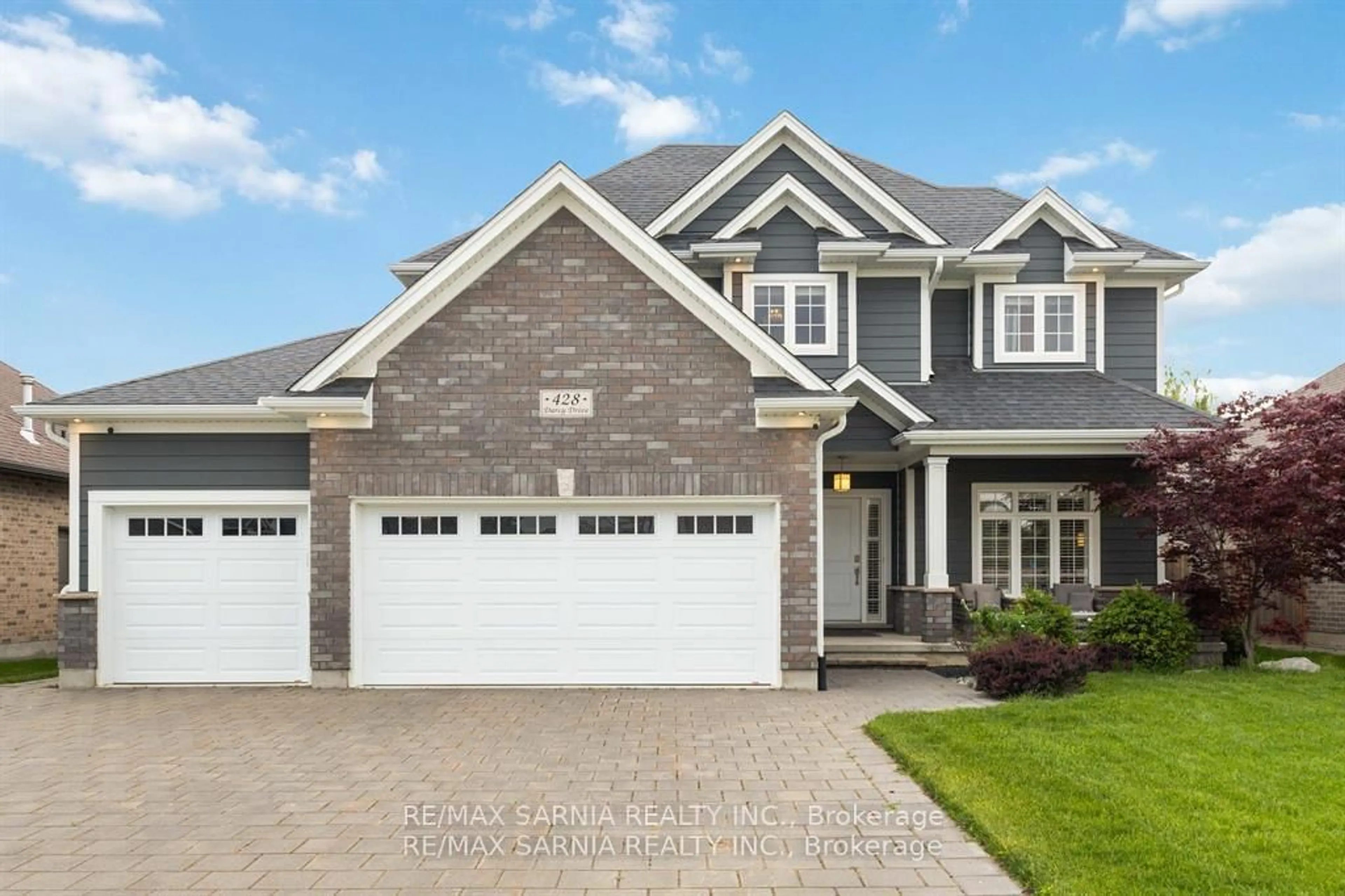 Home with brick exterior material, street for 428 Darcy Dr, Strathroy-Caradoc Ontario N7G 2M2