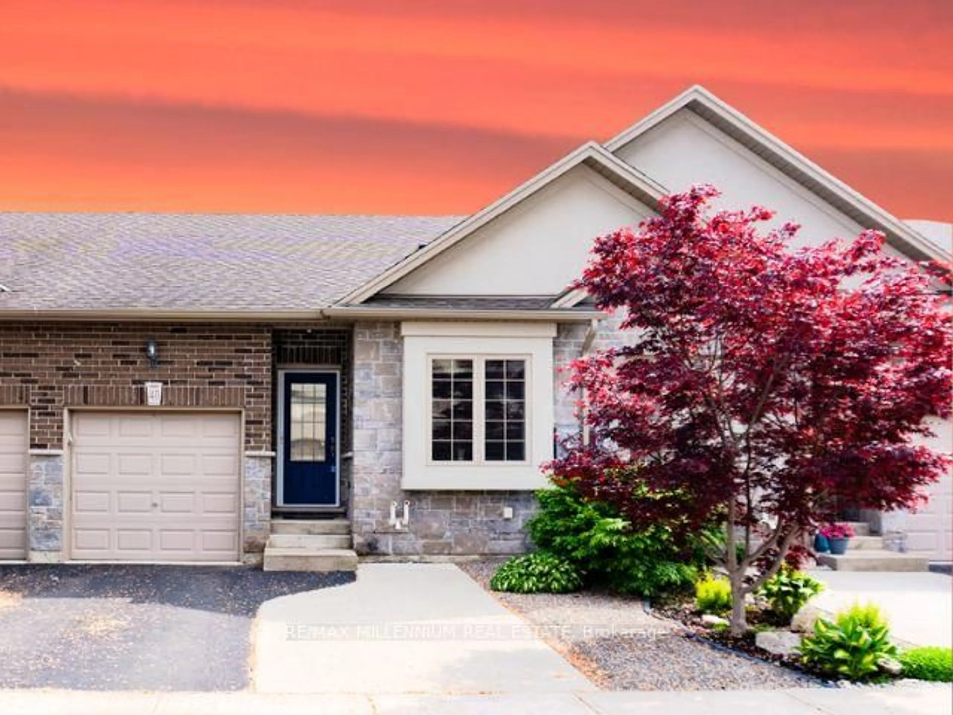Home with brick exterior material, street for 40 Banks St, Brantford Ontario N3T 0H7