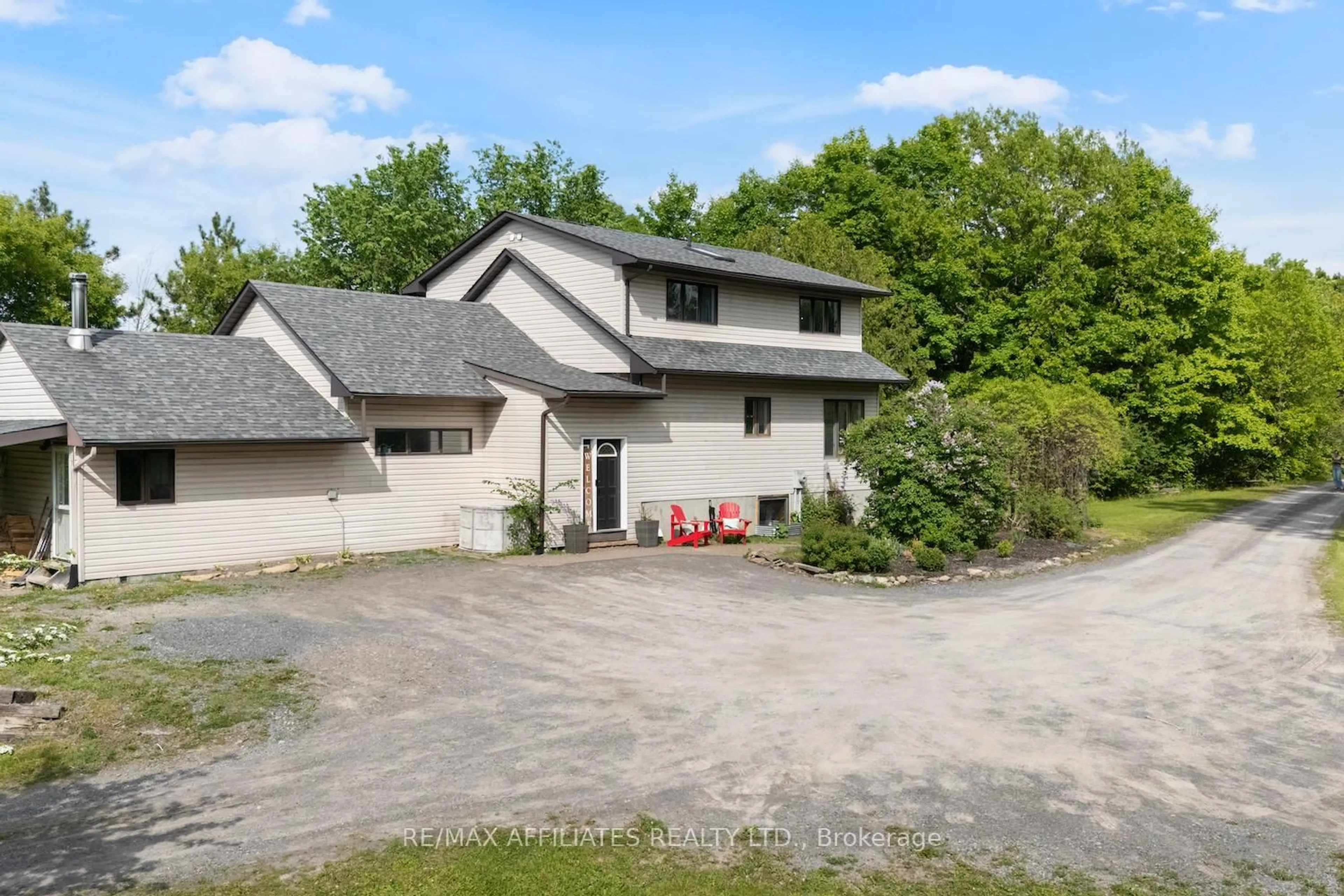 A pic from outside/outdoor area/front of a property/back of a property/a pic from drone, street for 2128 10th Line, Carleton Place Ontario K7C 0C4