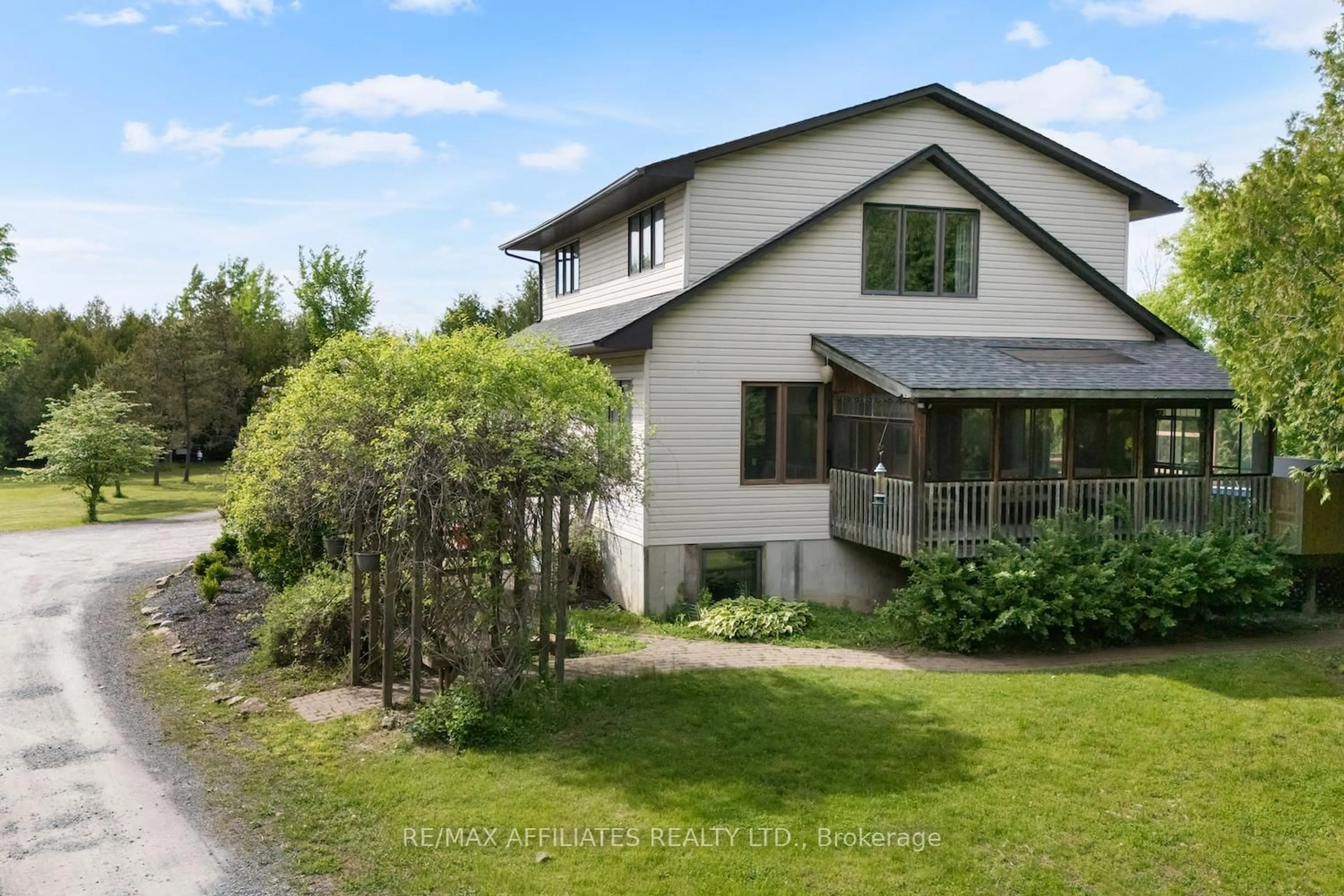 A pic from outside/outdoor area/front of a property/back of a property/a pic from drone, unknown for 2128 10th Line, Carleton Place Ontario K7C 0C4