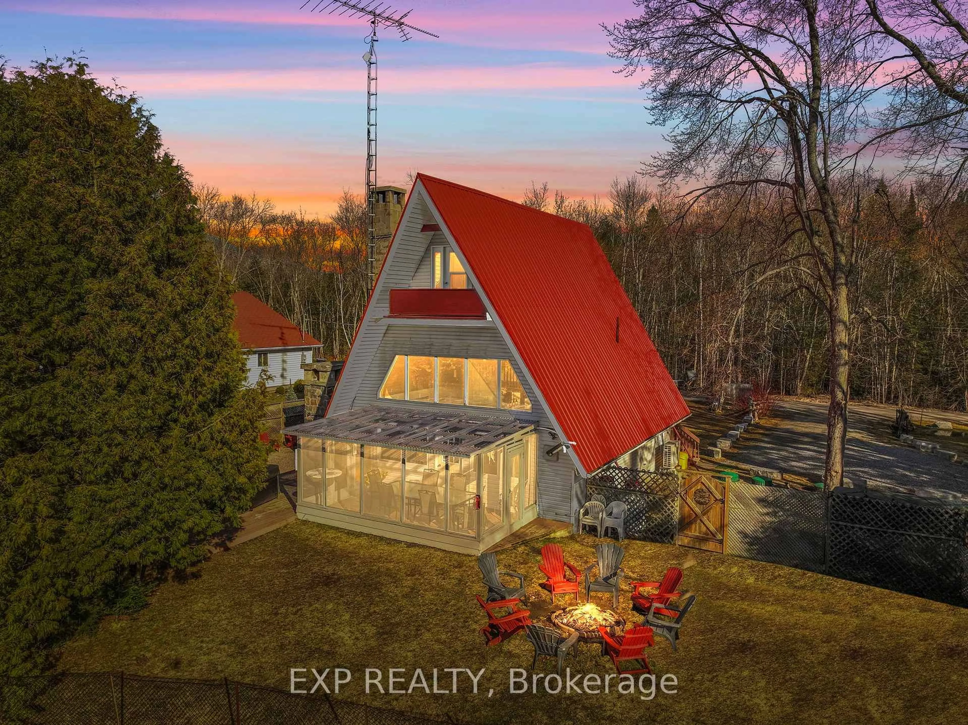 A pic from outside/outdoor area/front of a property/back of a property/a pic from drone, building for 137 Fell Station Dr, Kawartha Lakes Ontario K0M 1N0
