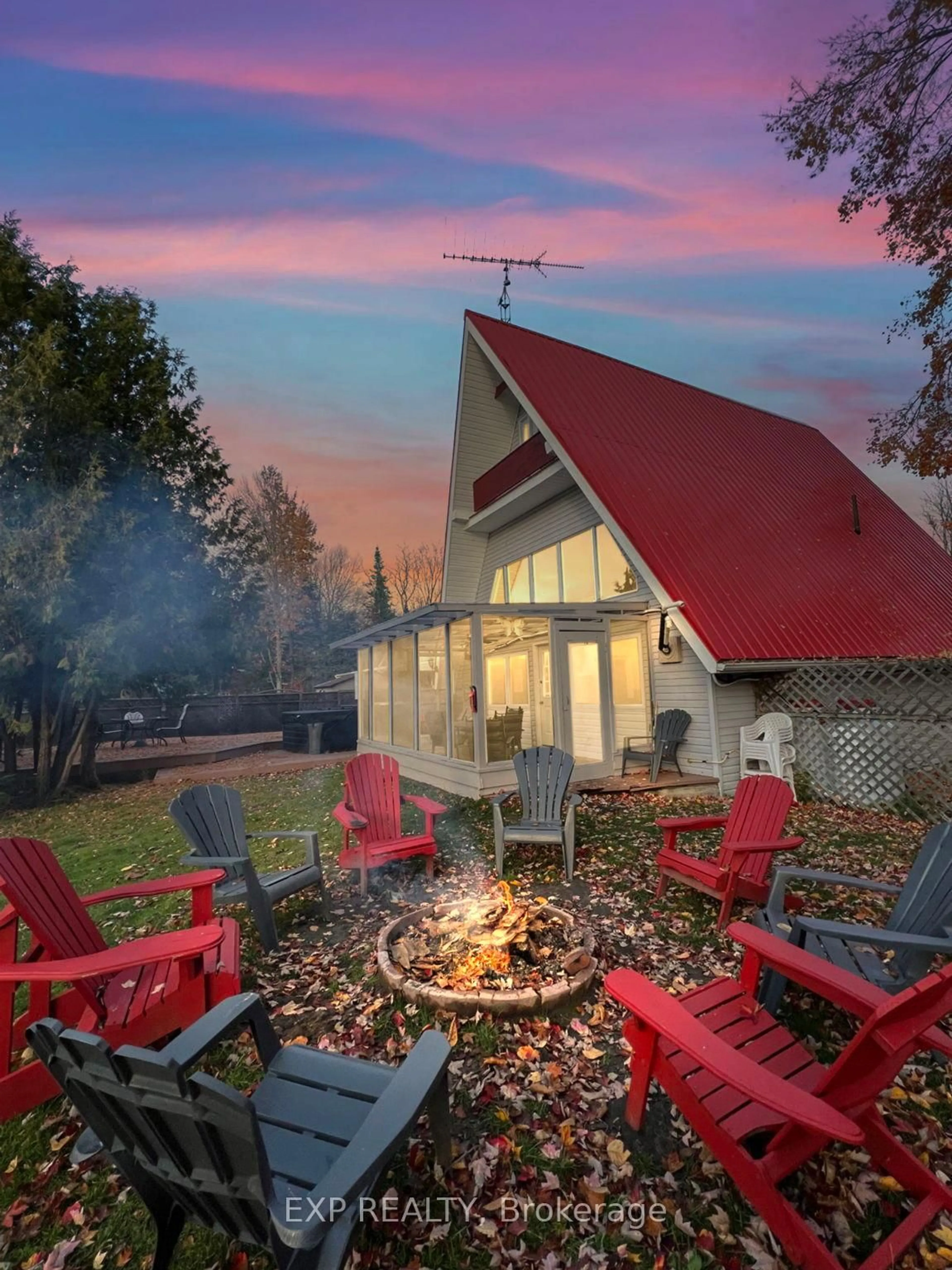 Patio, mountain view for 137 Fell Station Dr, Kawartha Lakes Ontario K0M 1N0