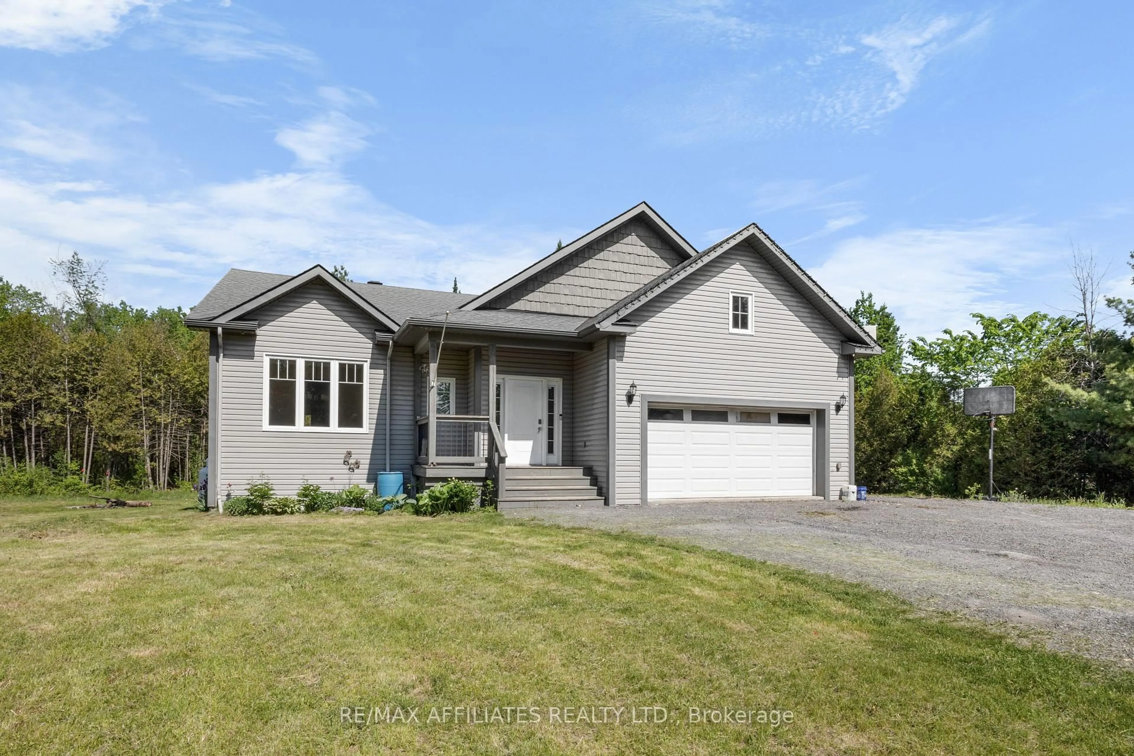 Home with vinyl exterior material, street for 150 Franktown Cemetery Rd, Smiths Falls Ontario K7A 4S7
