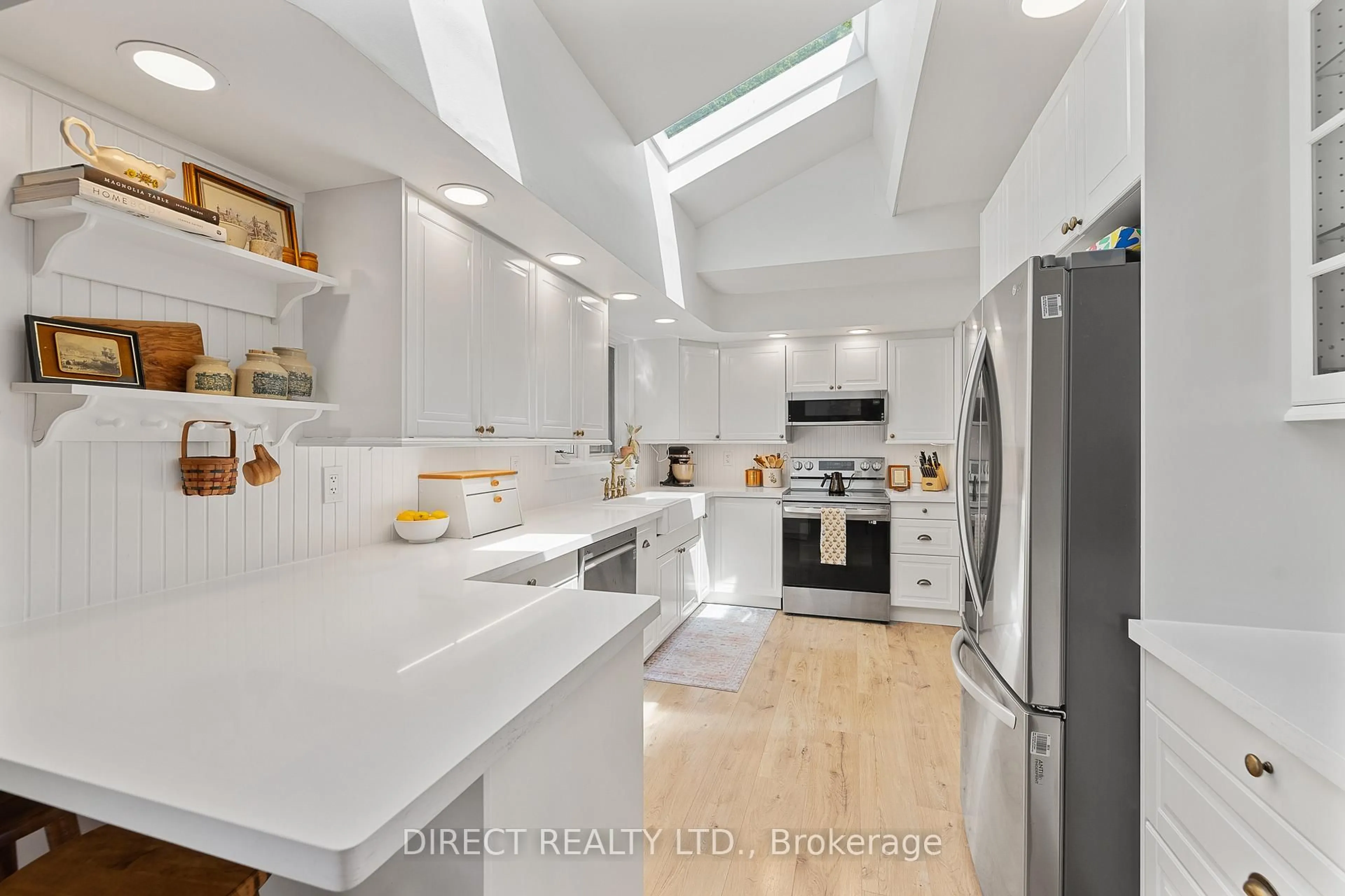 Contemporary kitchen, ceramic/tile floor for 149 Beatty Rd, Stirling Ontario K0K 3E0