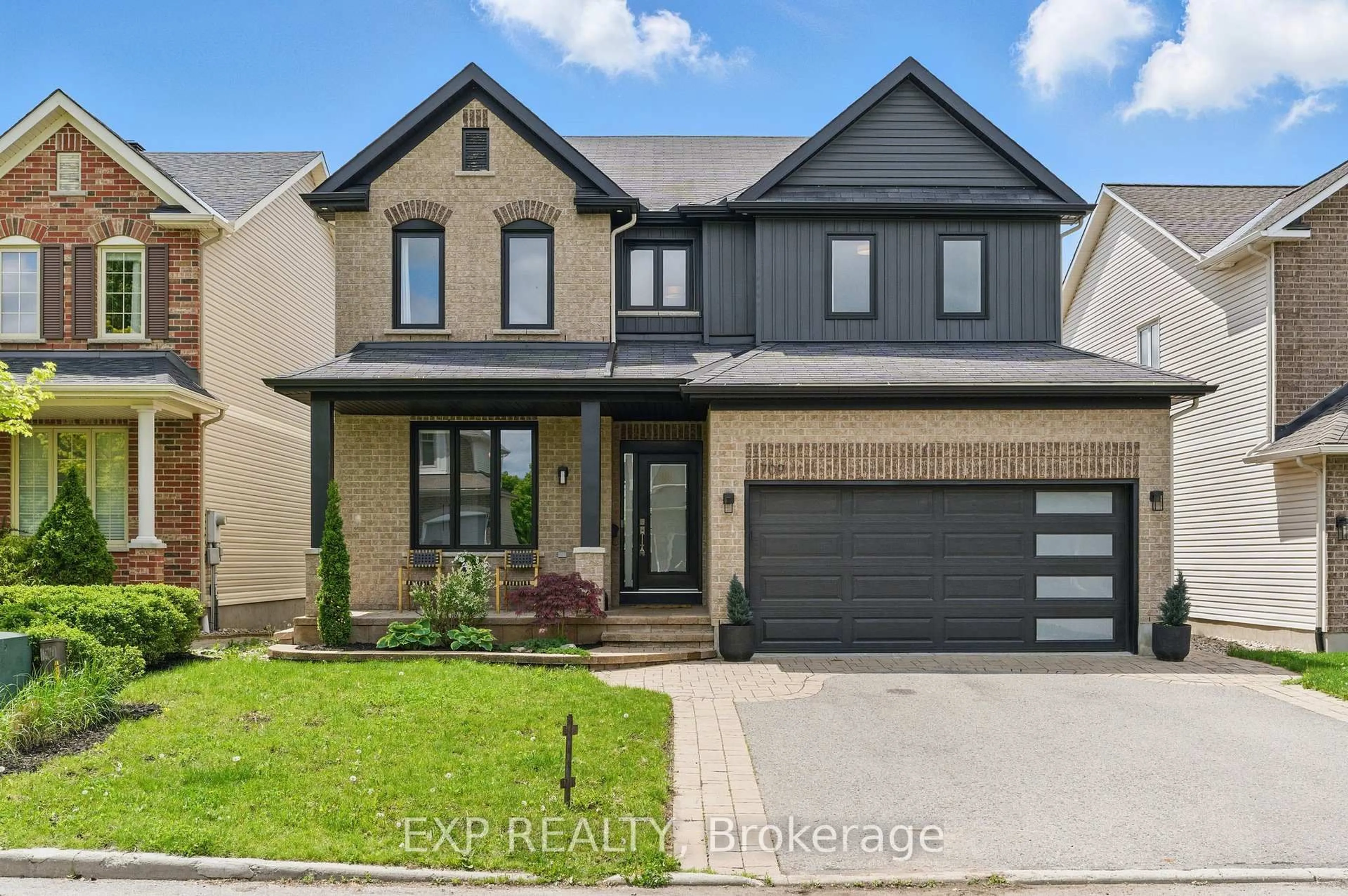 Home with brick exterior material, street for 709 Owls Cabin Ave, Ottawa Ontario K1V 1X1