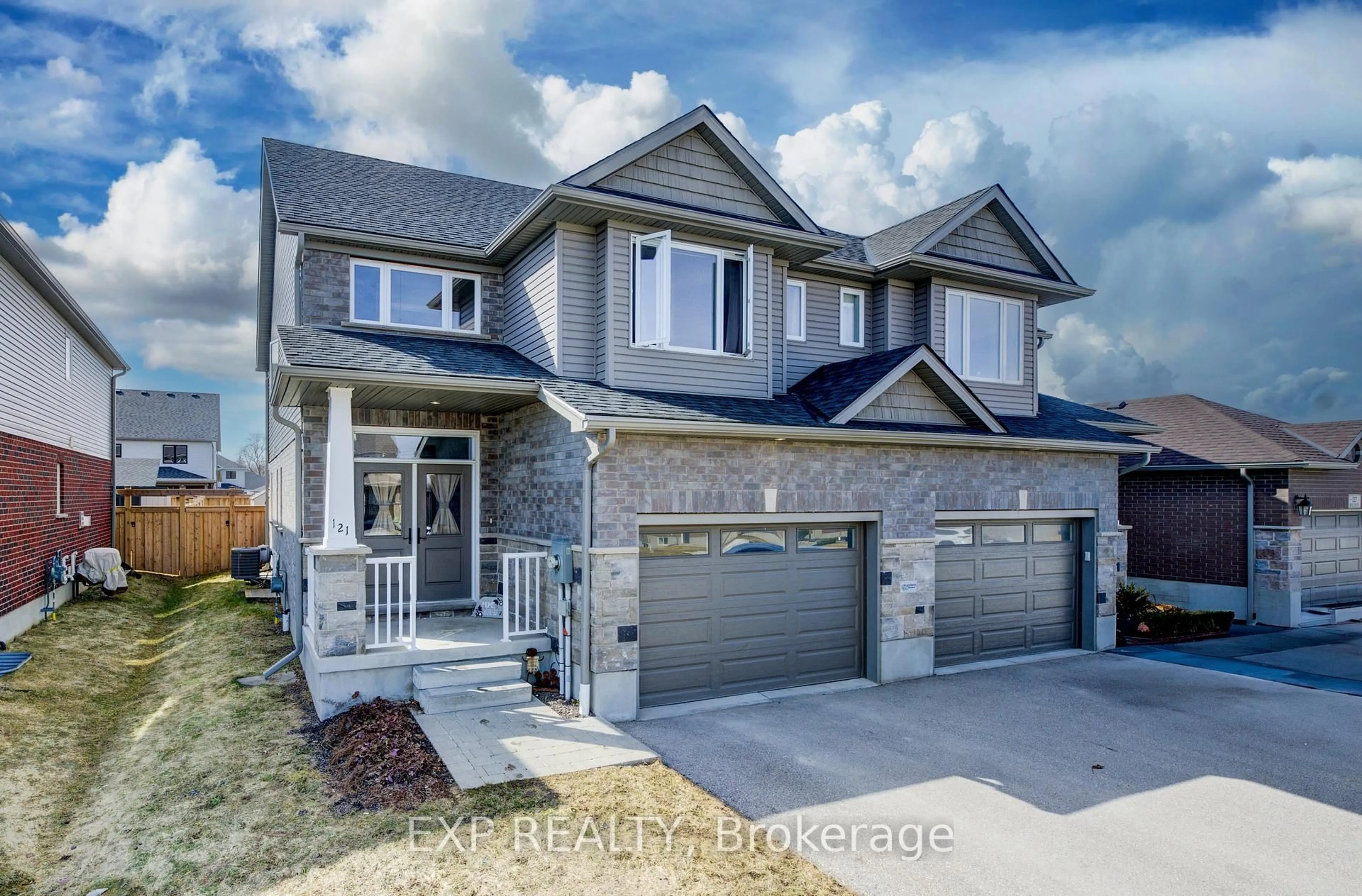 Home with brick exterior material, street for 121 Bridge Cres, Minto Ontario N0G 2P0