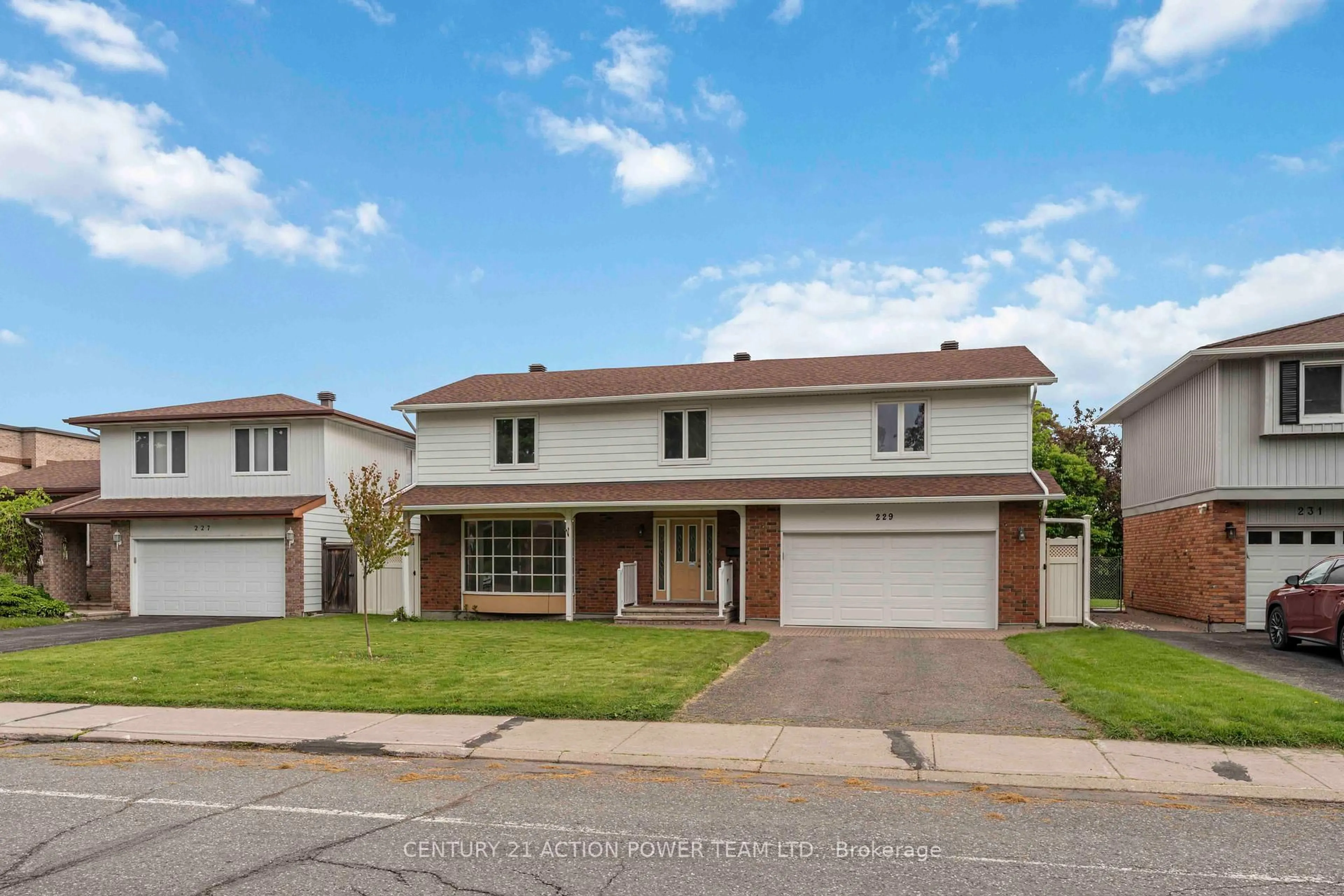 Home with brick exterior material, street for 229 McClellan Rd, Ottawa Ontario K2H 8N5