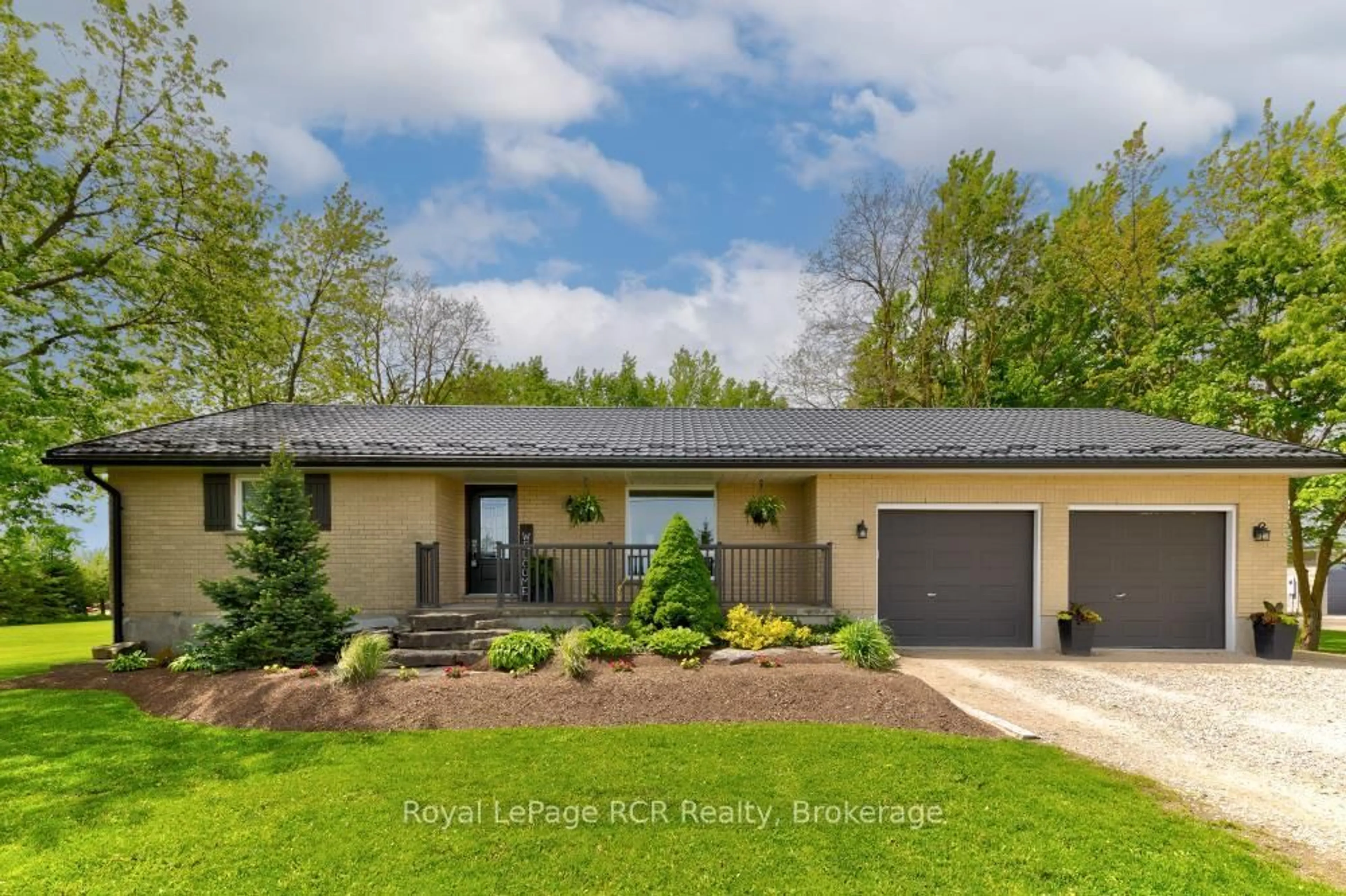 A pic from outside/outdoor area/front of a property/back of a property/a pic from drone, water/lake/river/ocean view for 8008 Wellington Road 7 N/A, Mapleton Ontario N0G 2K0