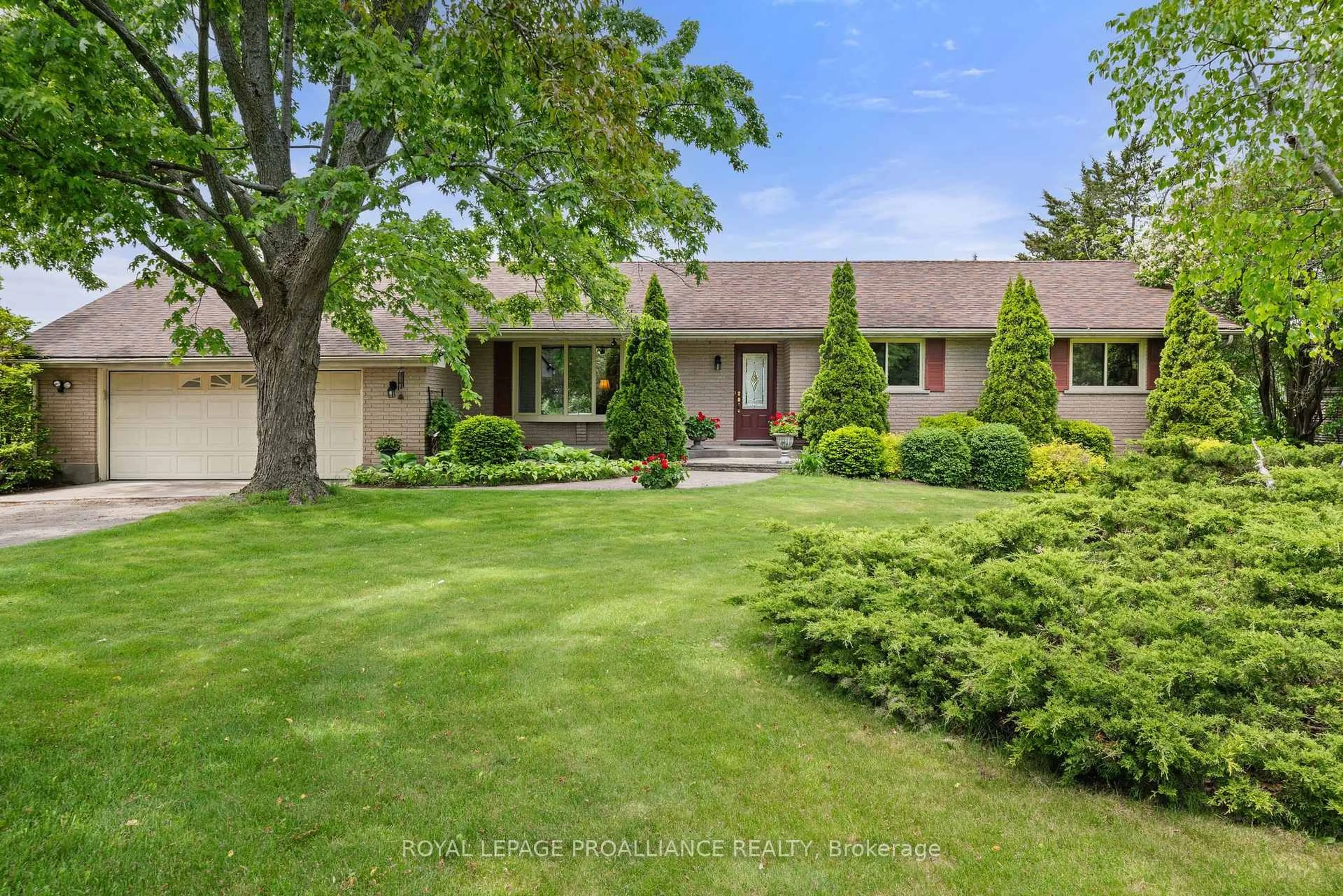 A pic from outside/outdoor area/front of a property/back of a property/a pic from drone, street for 3286 County Road 3 N/A, Prince Edward County Ontario K0K 1L0