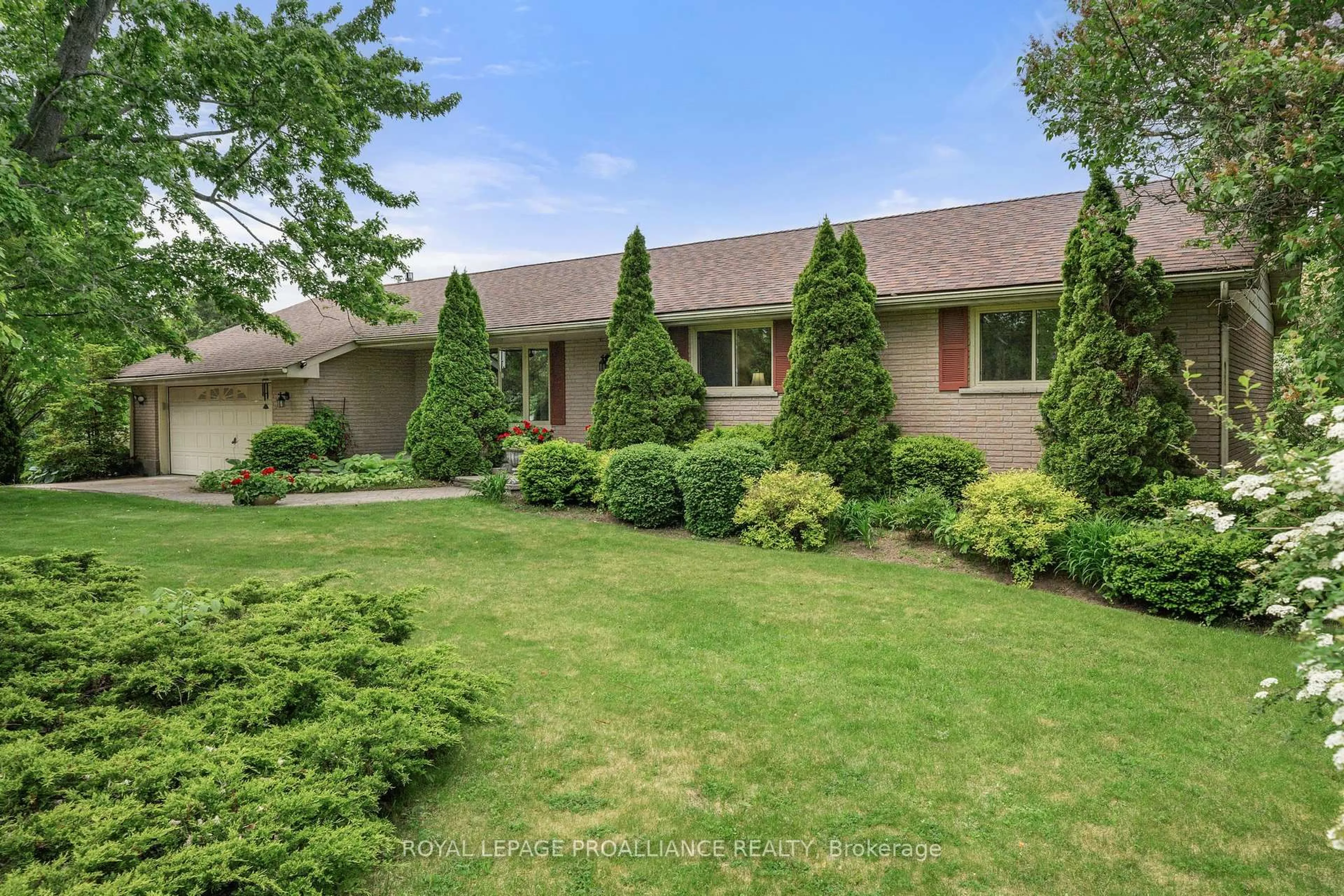 A pic from outside/outdoor area/front of a property/back of a property/a pic from drone, street for 3286 County Road 3 N/A, Prince Edward County Ontario K0K 1L0