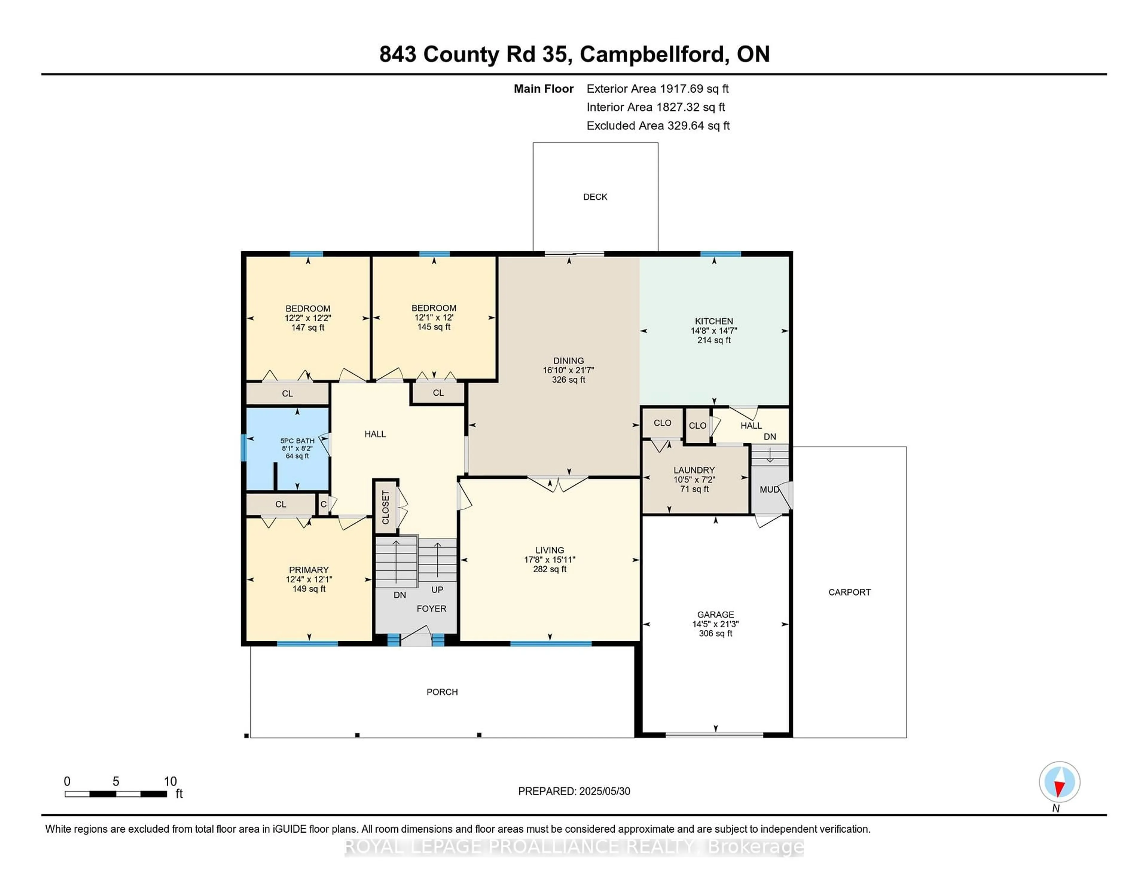Floor plan for 843 County 35 Rd, Trent Hills Ontario K0L 1L0