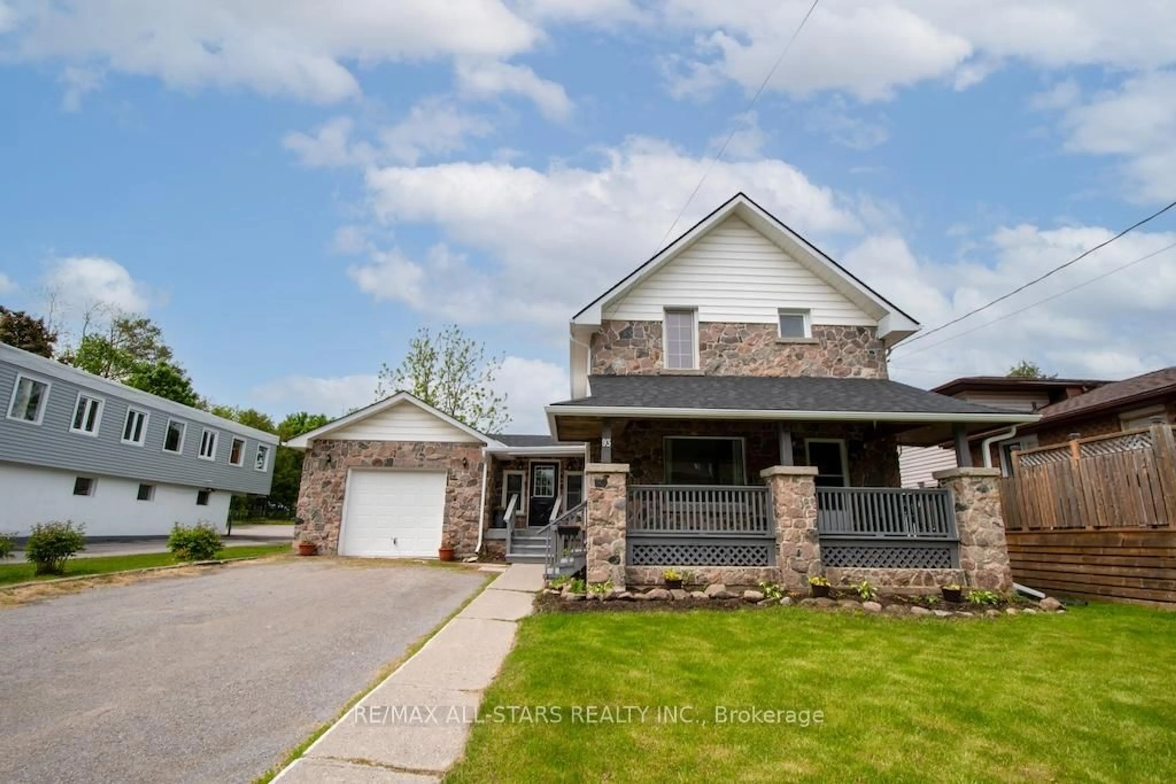 Home with brick exterior material, street for 93 Adelaide St, Kawartha Lakes Ontario K9V 4L4