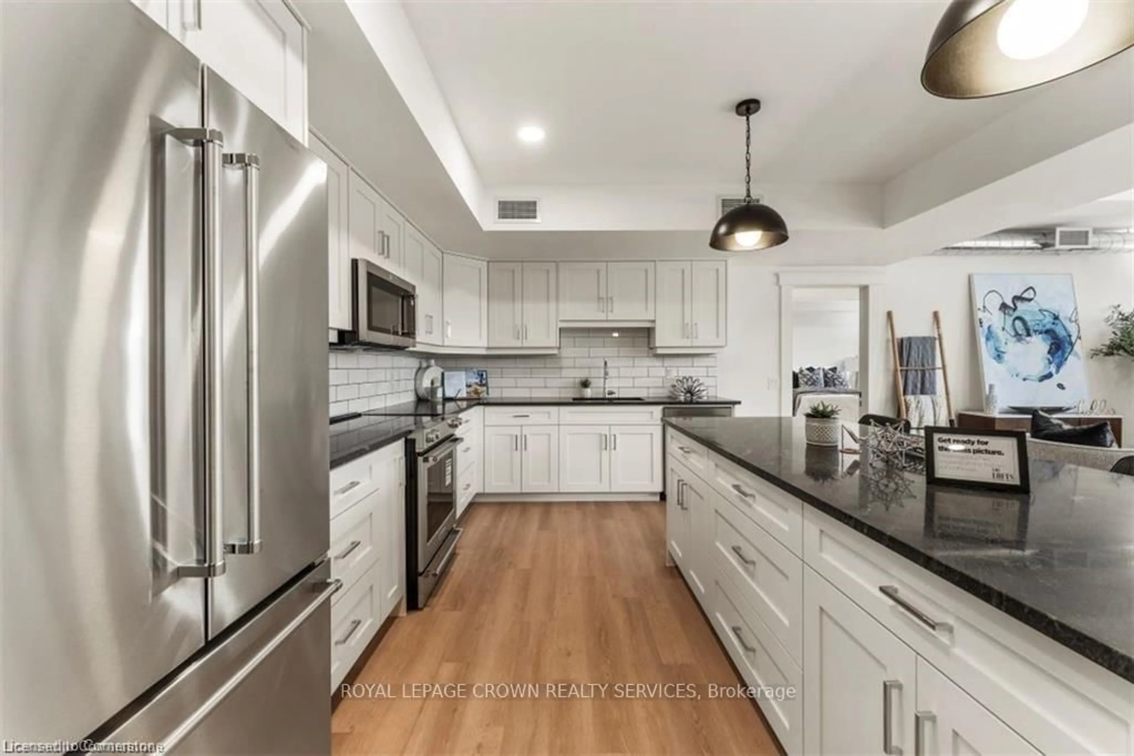 Open concept kitchen, unknown for 247 Brock St #203, Amherstburg Ontario N9V 2H4