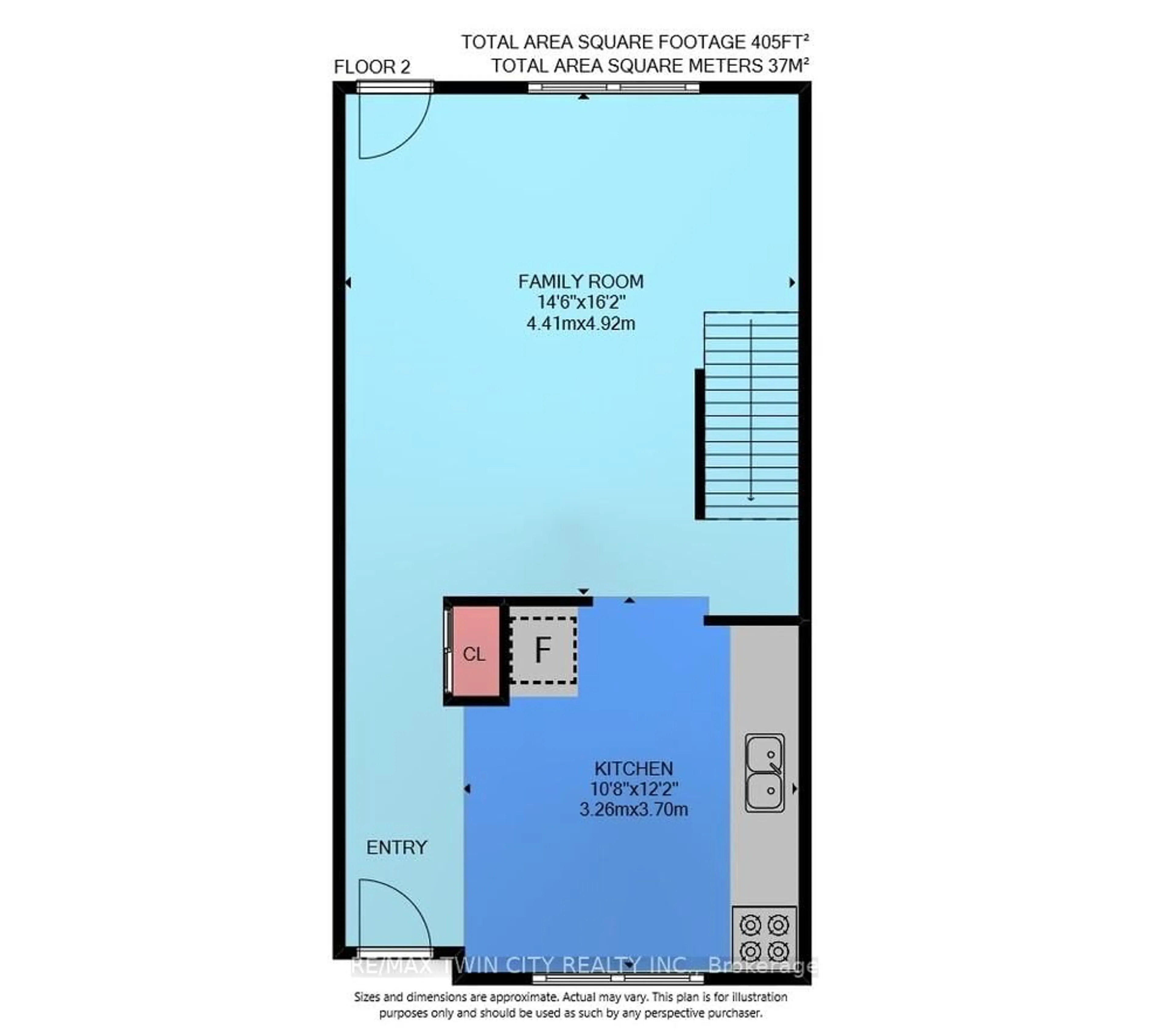 Floor plan for 47 Blandford St #1, Woodstock Ontario N4S 7H7