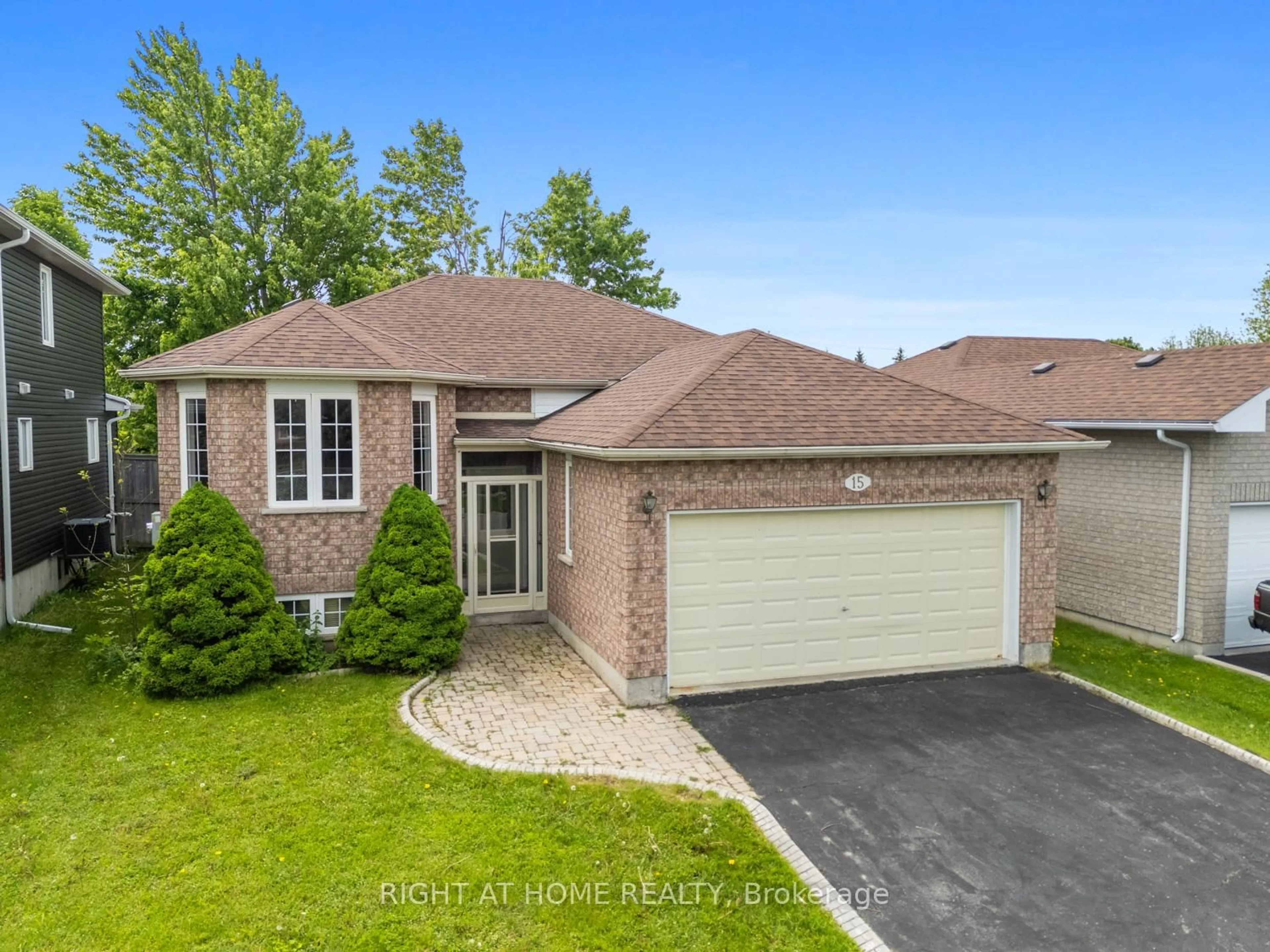 A pic from outside/outdoor area/front of a property/back of a property/a pic from drone, street for 15 Midland Dr, Kawartha Lakes Ontario K9V 6B9