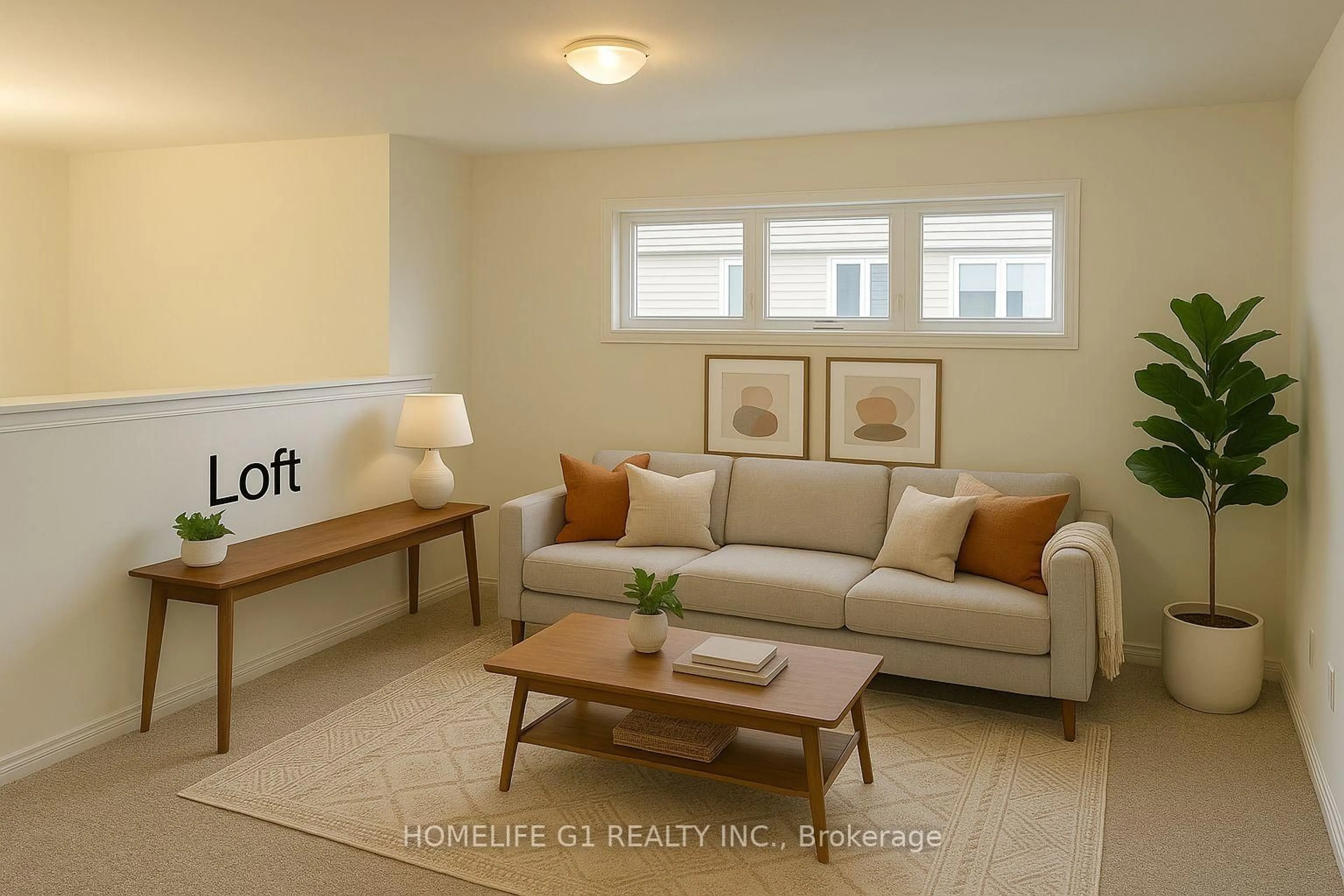 Living room with furniture, unknown for 9 Samuel Ave, Pelham Ontario L0S 1E1