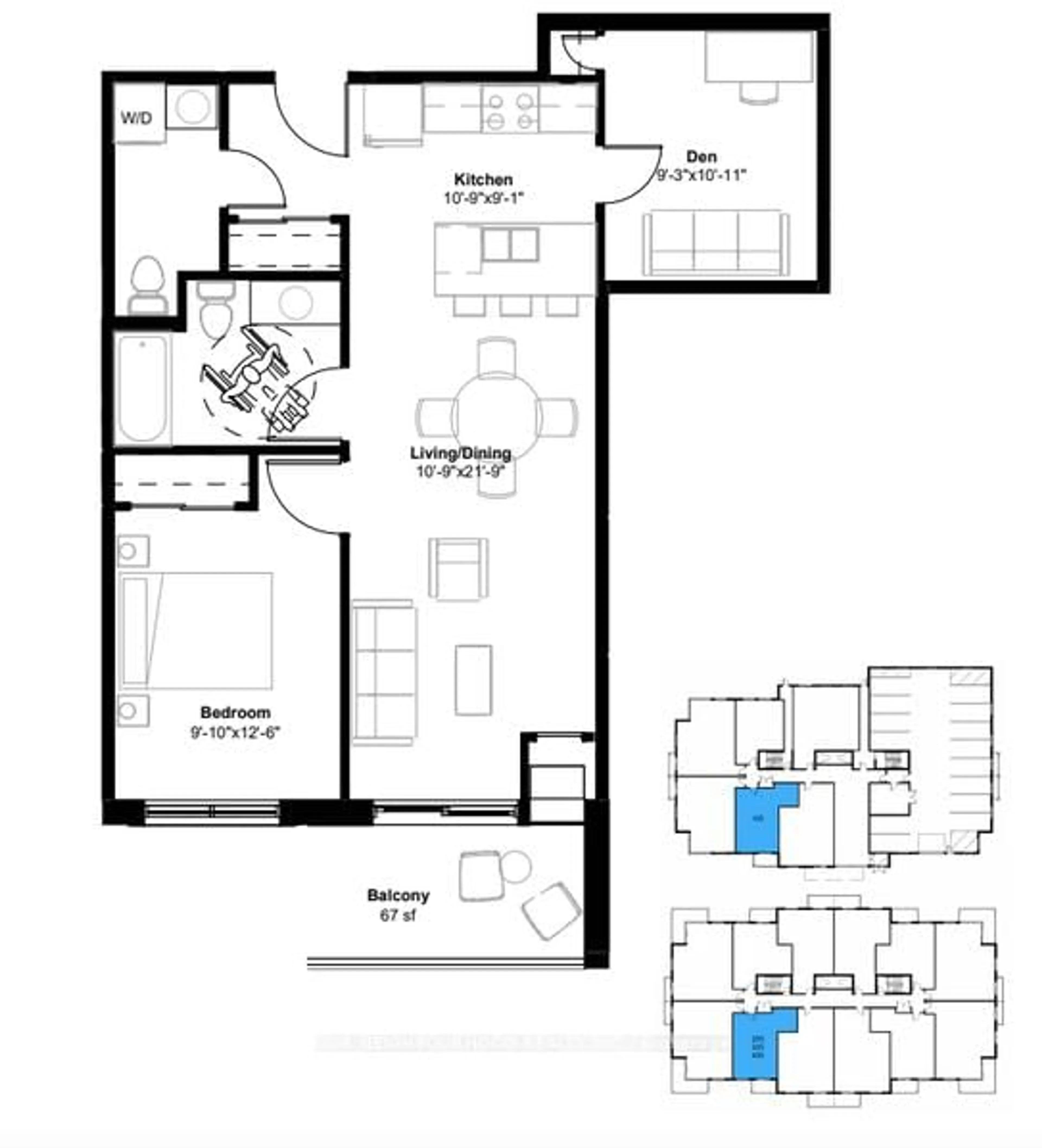Floor plan for 12 Clara Dr #405, Prince Edward County Ontario K0K 2T0
