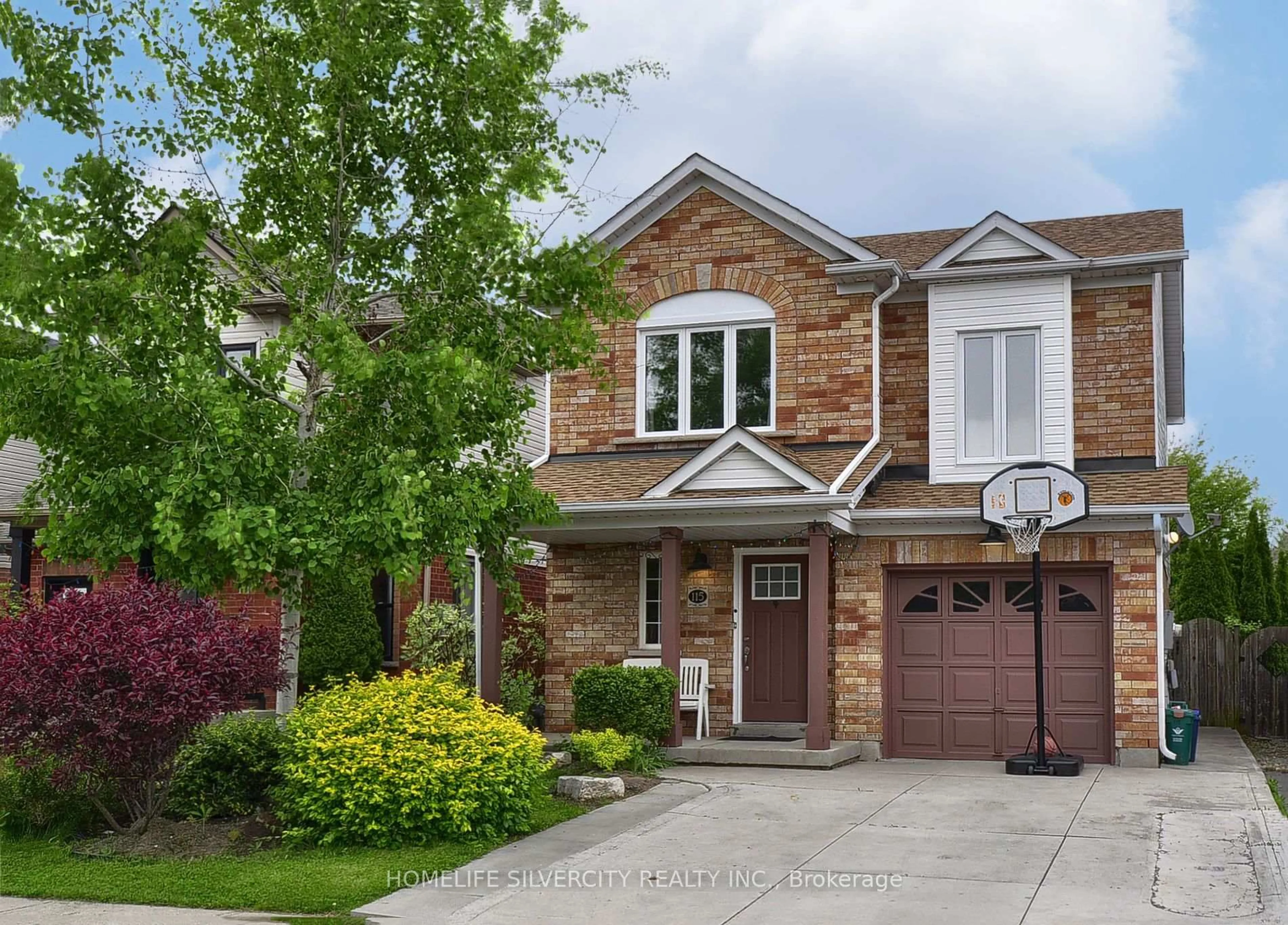 Home with brick exterior material, street for 115 Flockhart Rd, Cambridge Ontario N1P 1G6