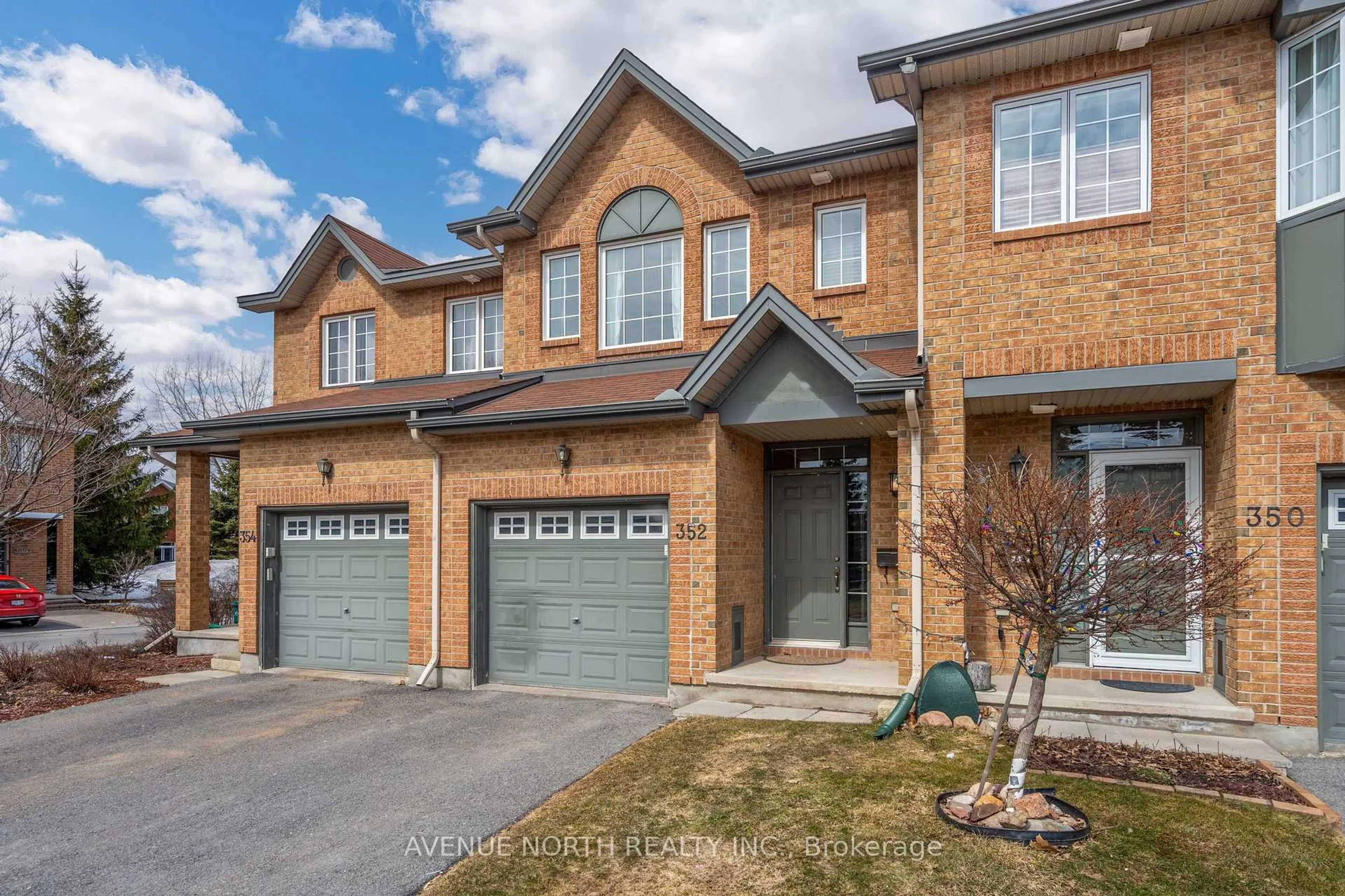 Home with brick exterior material, street for 352 Freedom Private, Ottawa Ontario K1G 6W4