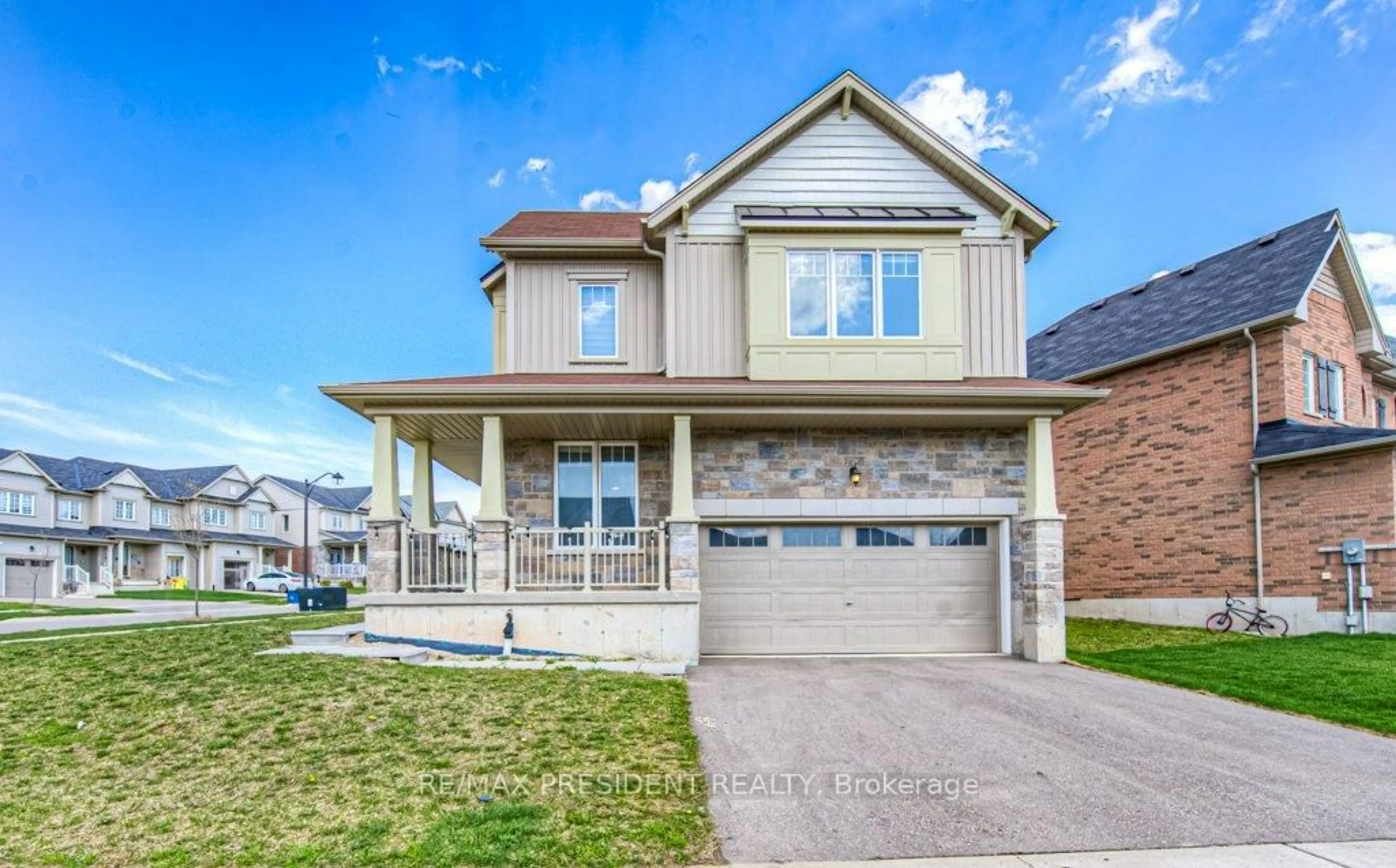 Home with brick exterior material, street for 65 Tilbury St, Woolwich Ontario N0B 1M0
