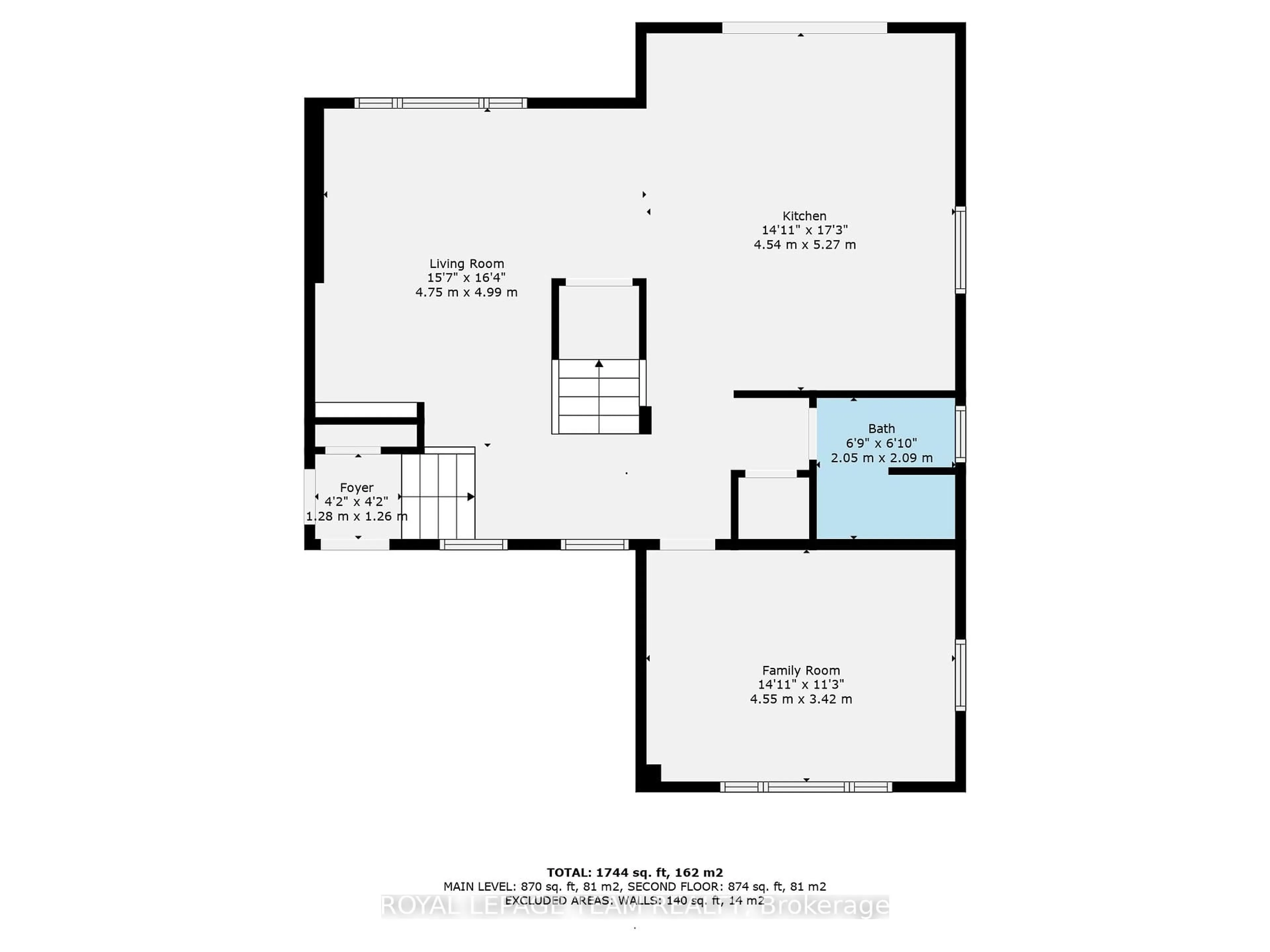 Floor plan for 126 Grasshopper Lane, Ottawa Ontario K0A 1T0