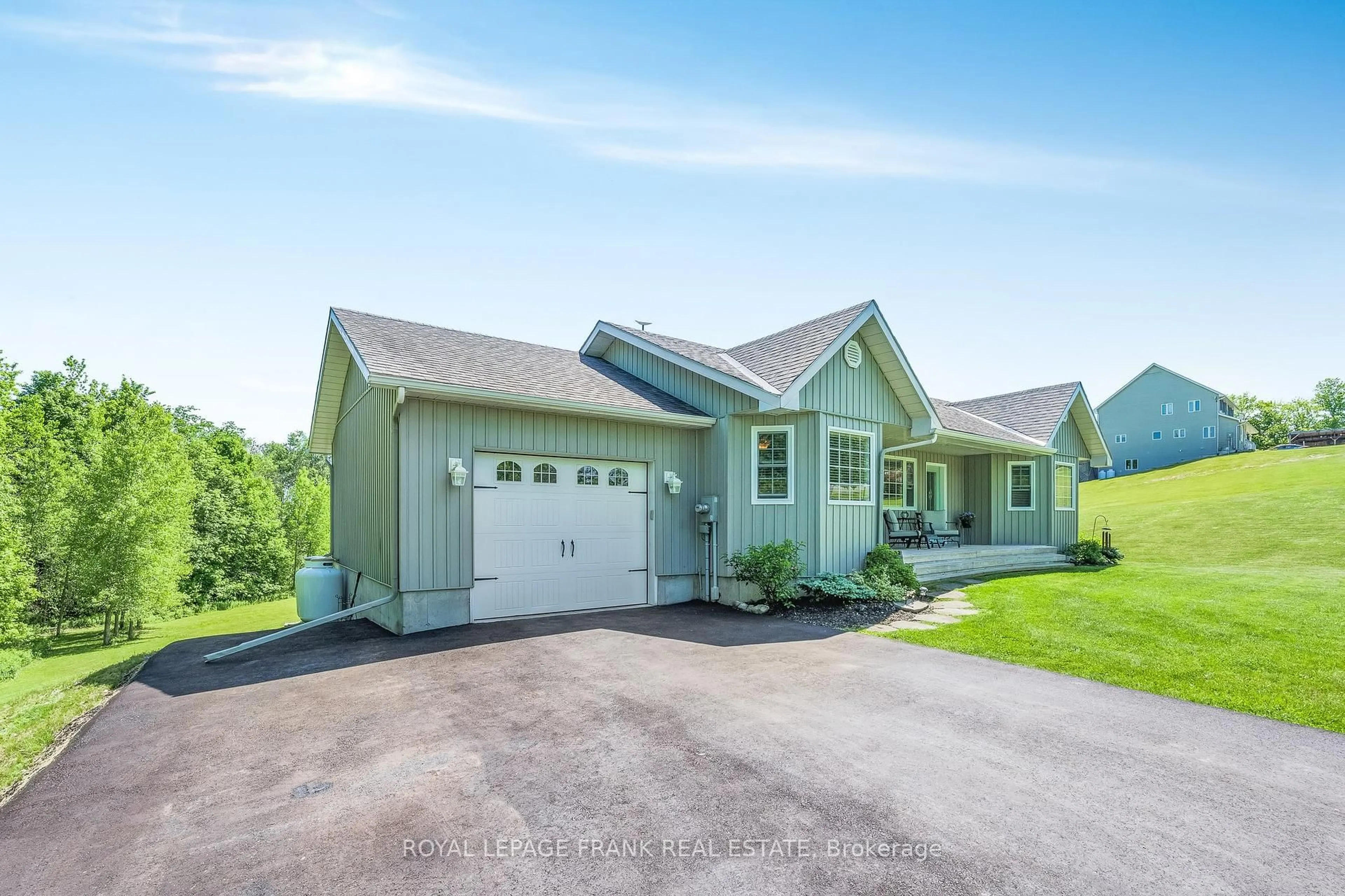 Home with vinyl exterior material, street for 376 Bethel Rd, Stirling Ontario K0K 3E0