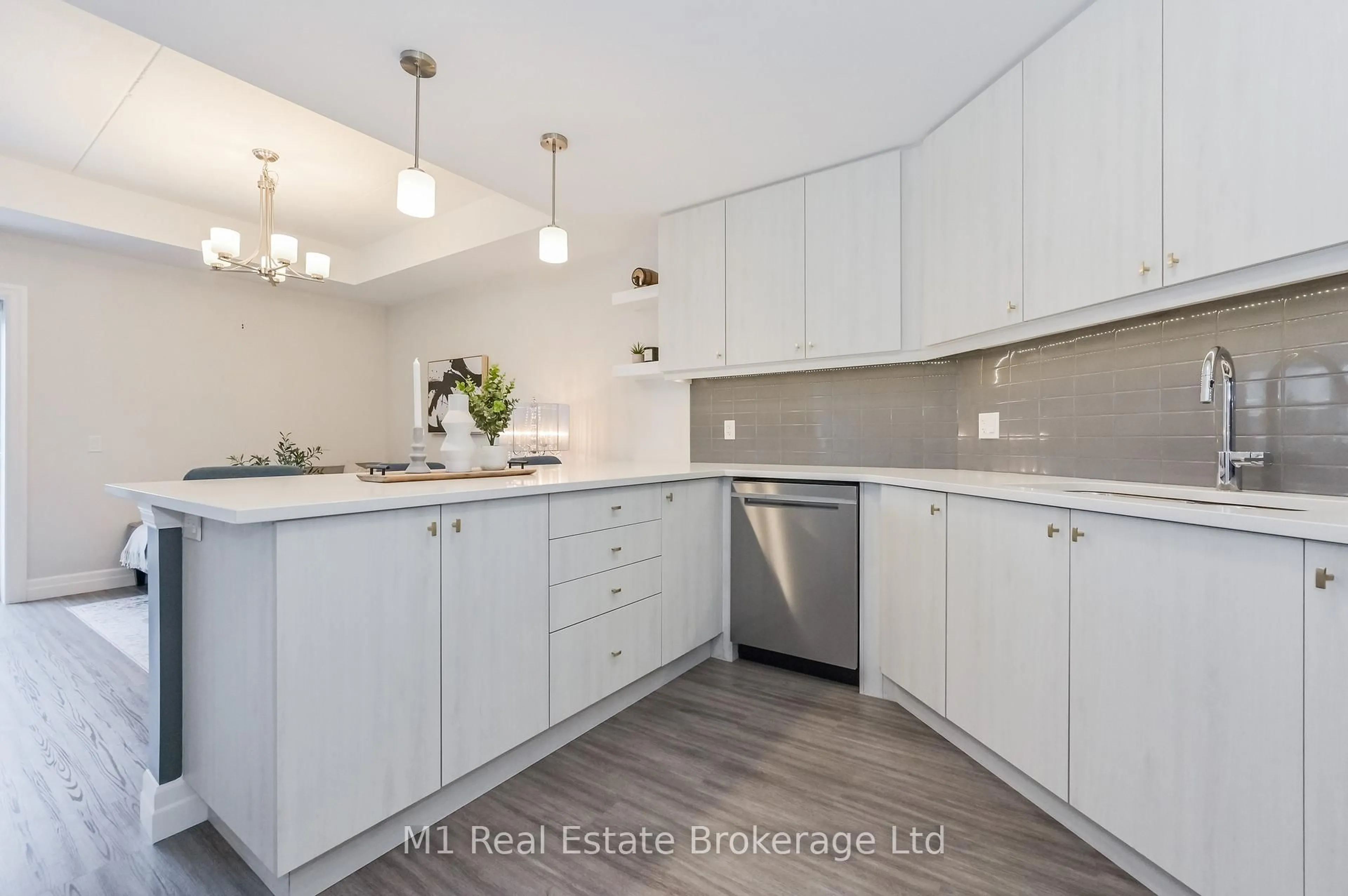 Open concept kitchen, unknown for 19 Stumpf St #101, Centre Wellington Ontario N0B 1S0