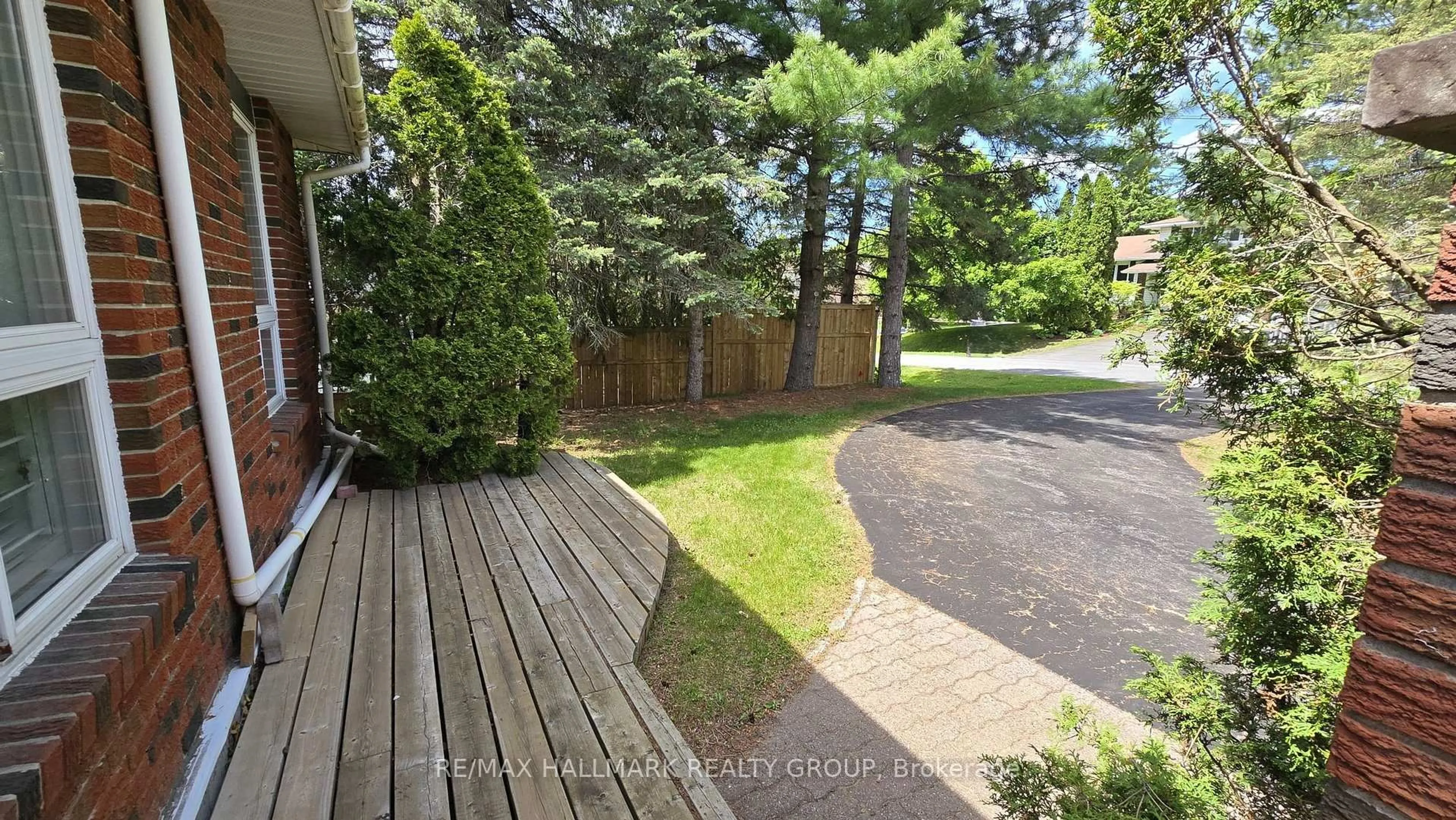 A pic from outside/outdoor area/front of a property/back of a property/a pic from drone, forest/trees view for 16 Conductor Ave, Ottawa Ontario K2S 1C4