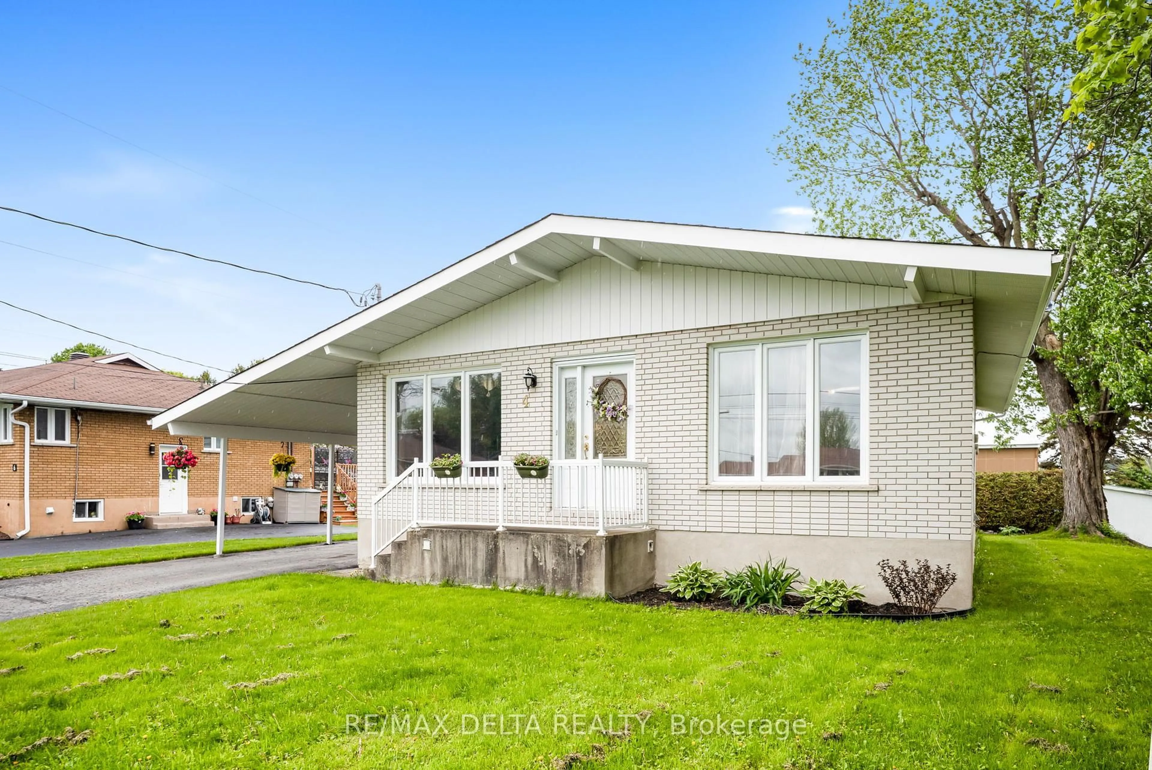 Home with brick exterior material, street for 4 Sabourin St, The Nation Ontario K0C 2B0