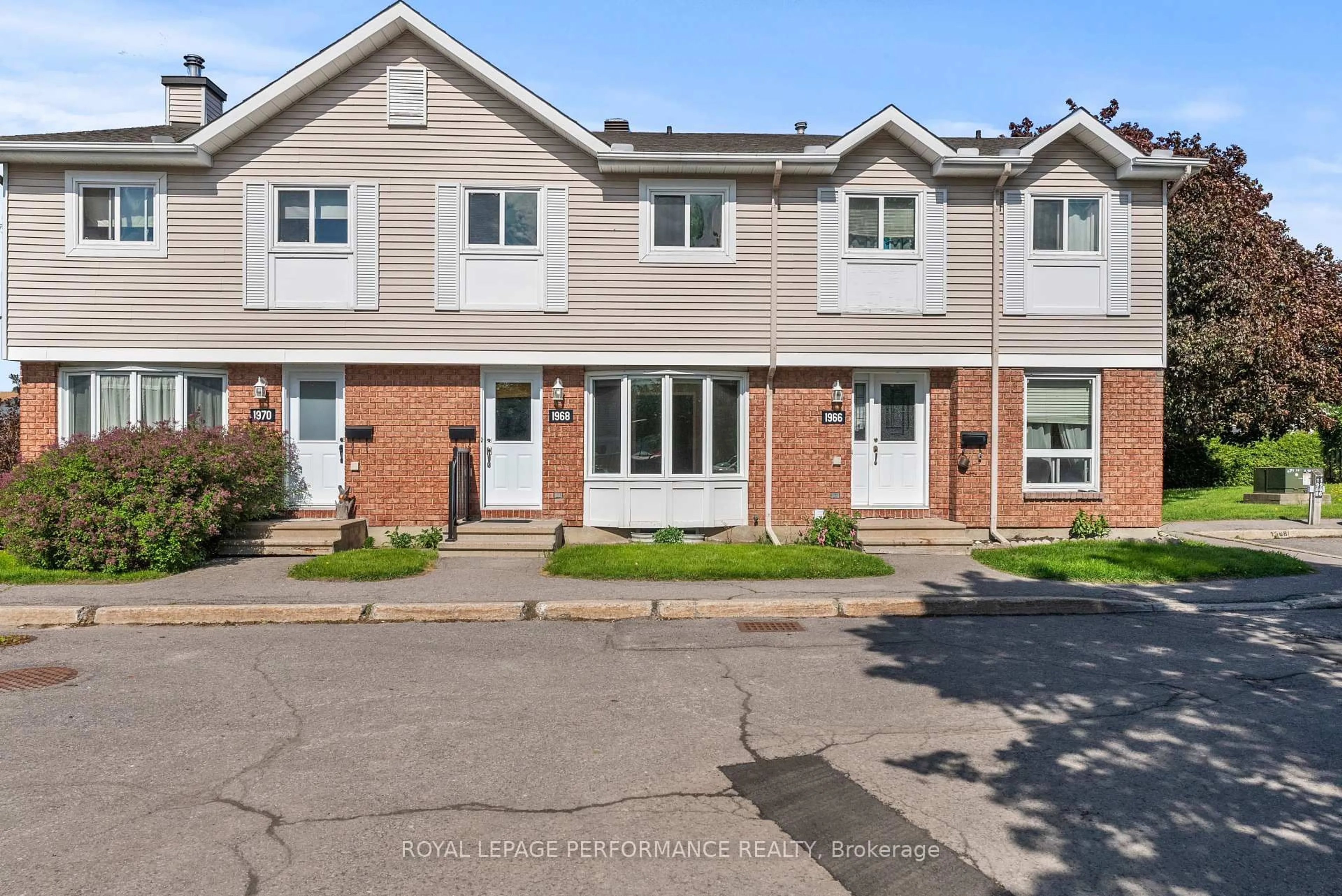 A pic from outside/outdoor area/front of a property/back of a property/a pic from drone, street for 1968 Colorado Lane #Unit #18, Orleans Ontario K1C 6T9