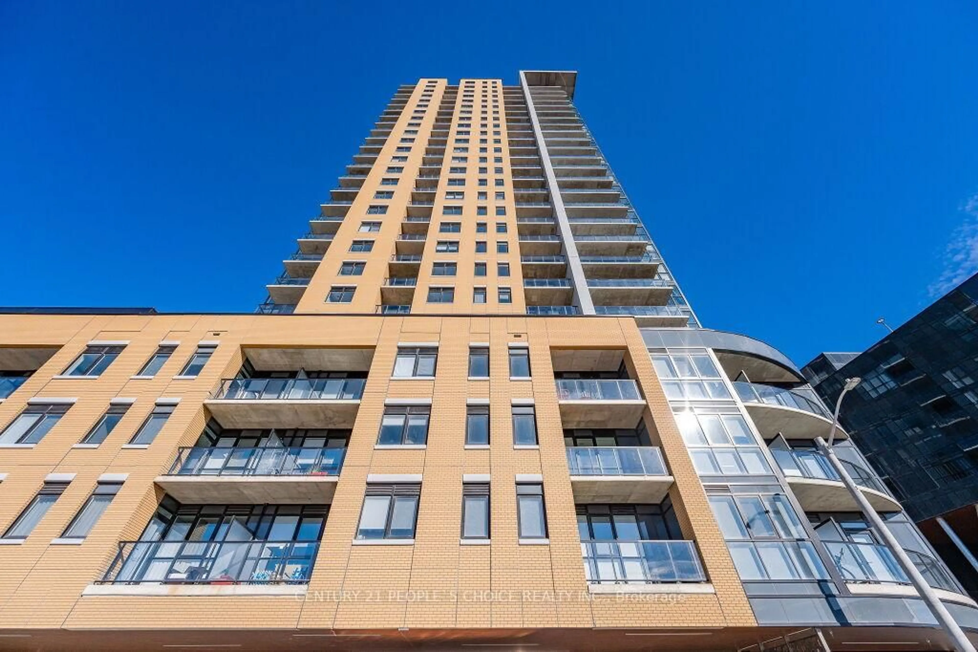 Balcony in the apartment, building for 108 Garment St #2203, Kitchener Ontario N2G 0E2