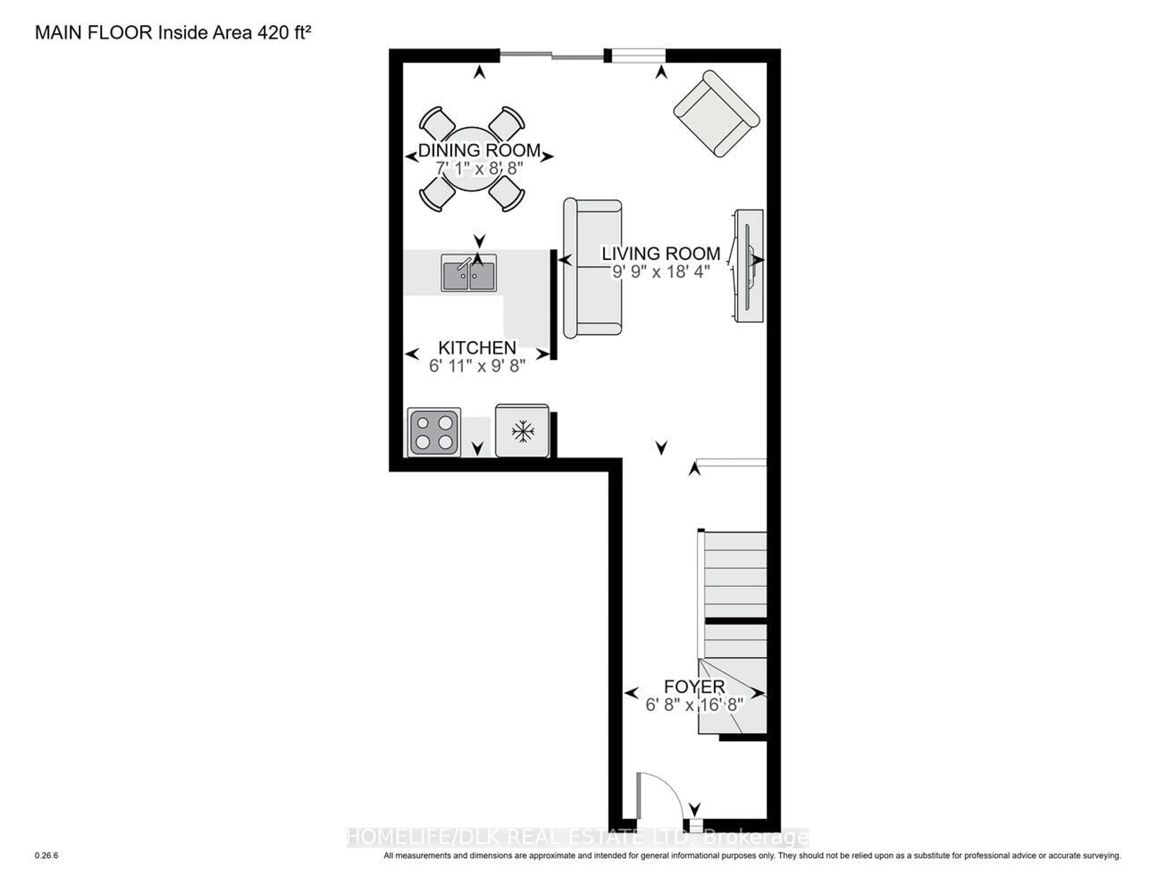 Floor plan for 1199 Millwood Ave #80, Brockville Ontario K6V 6J4