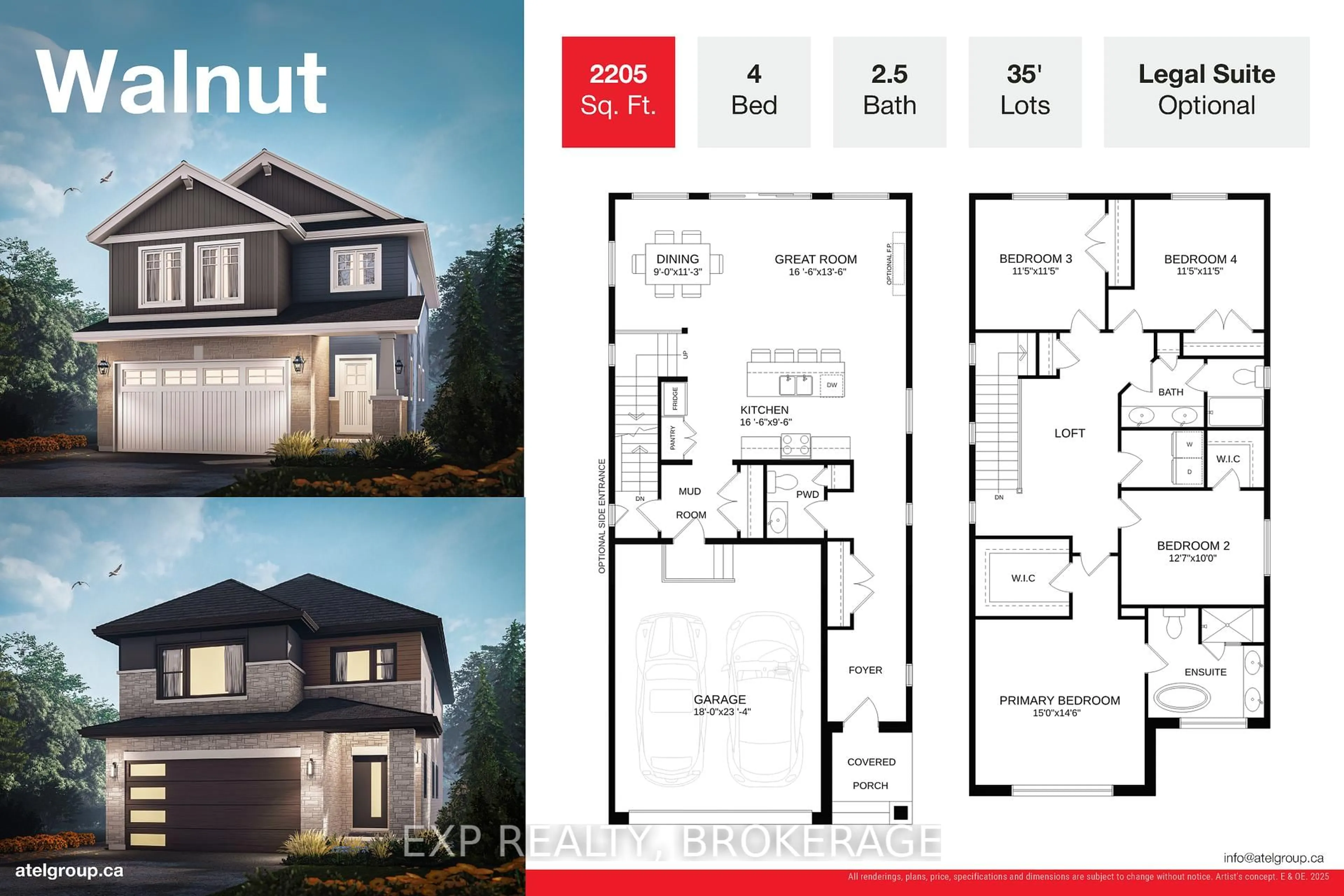 Floor plan for 13 KILIMANJARO Dr, Loyalist Ontario K7N 0C5