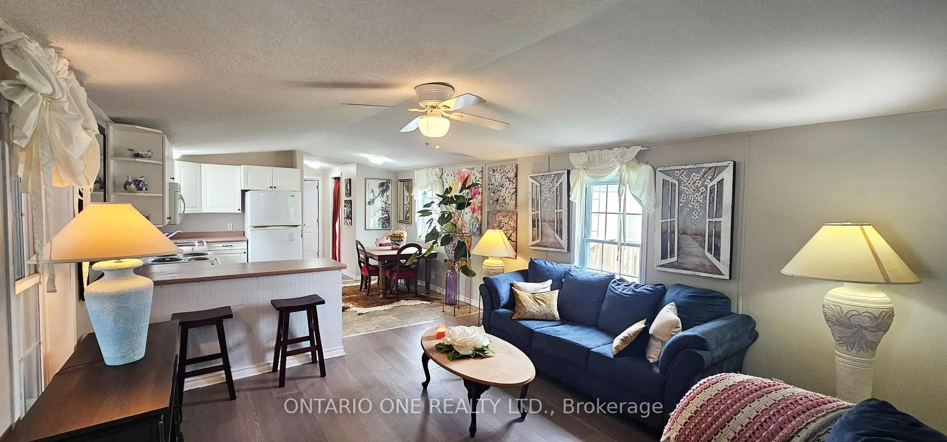 Living room with furniture, ceramic/tile floor for 2244 Heritage Line #17A, Otonabee-South Monaghan Ontario K9J 6X8
