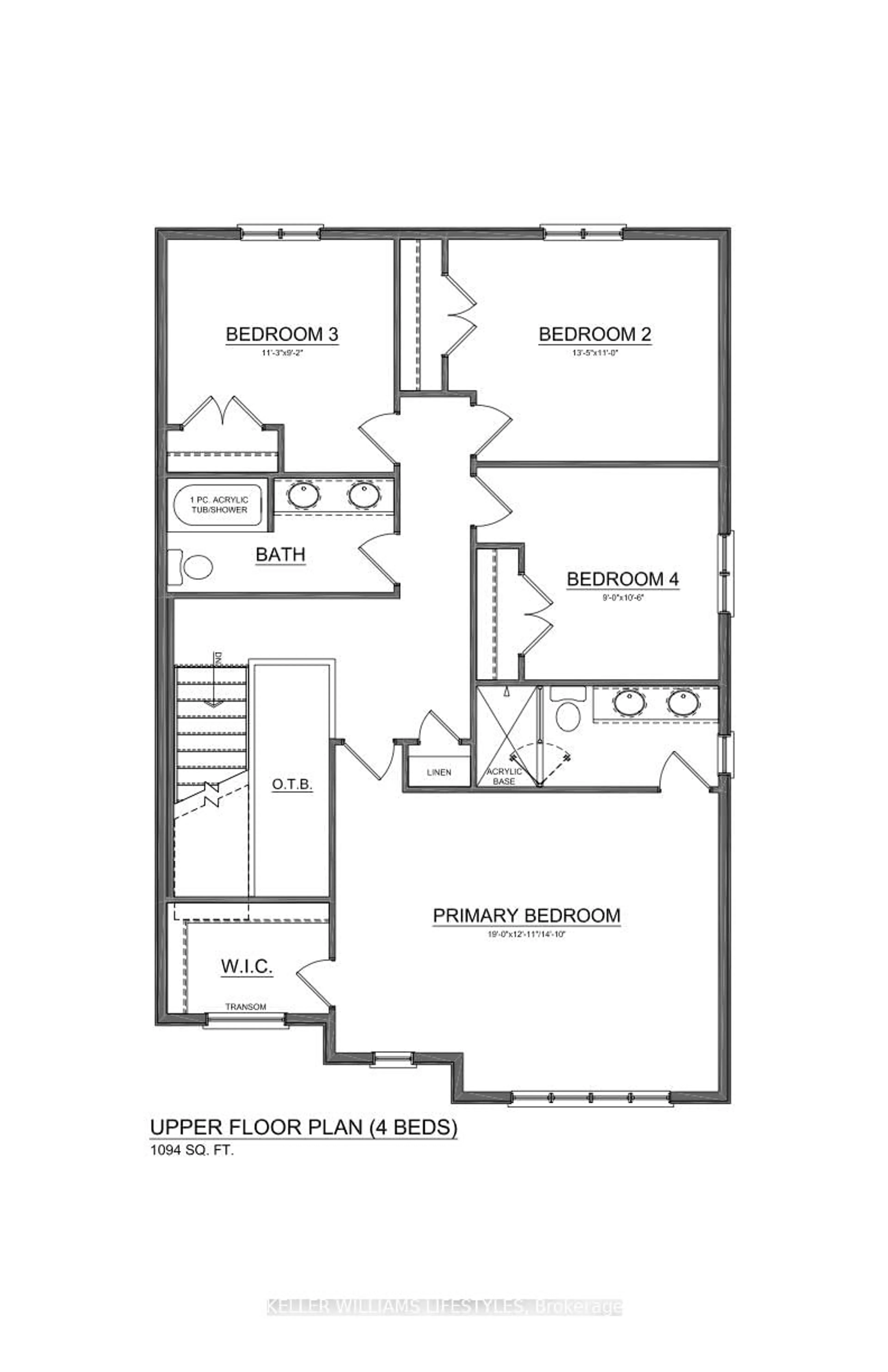 Floor plan for 6768 Heathwoods Ave, London South Ontario N6P 0M2