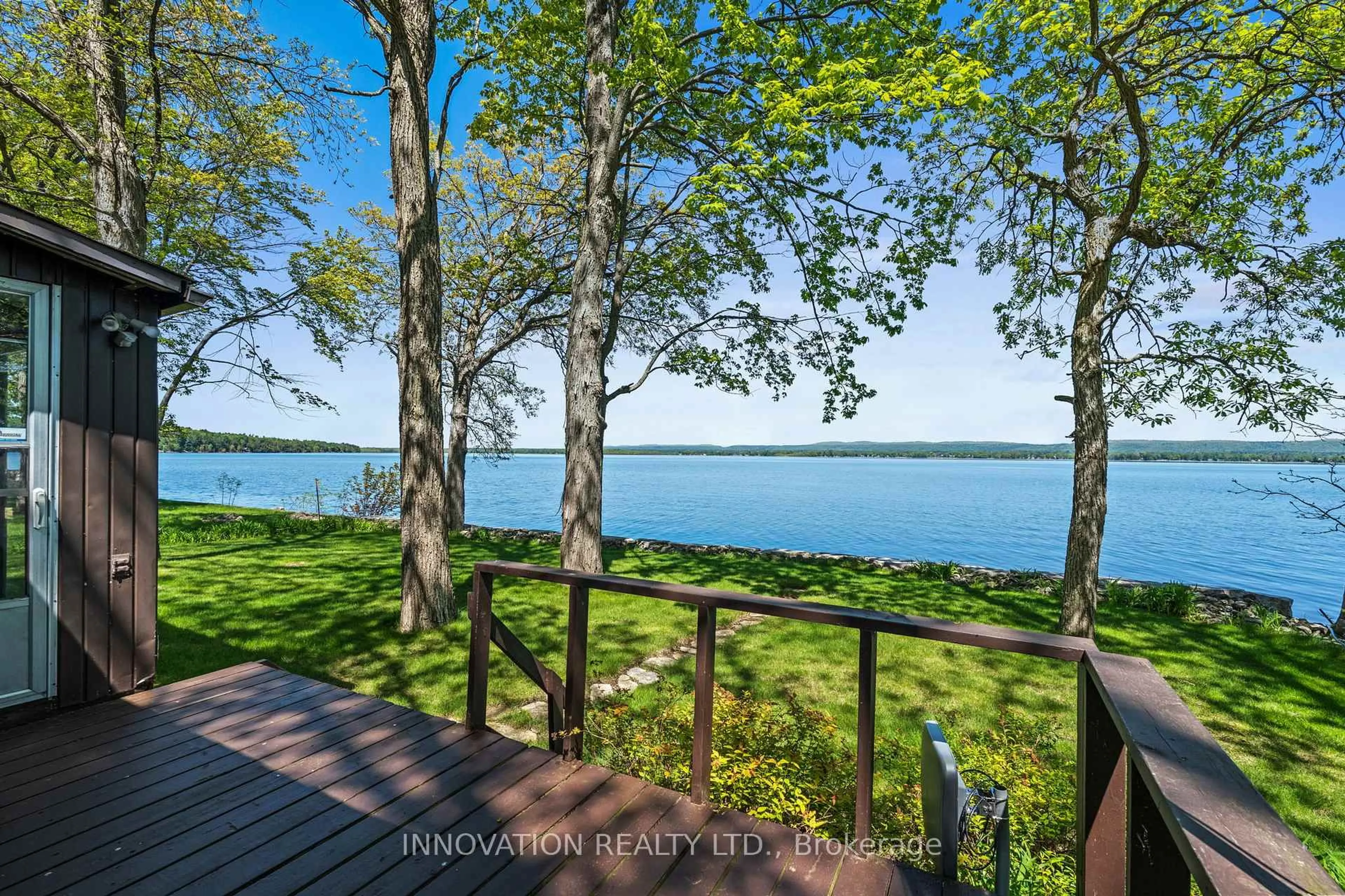 Patio, water/lake/river/ocean view for 852 Bayview Dr, Ottawa Ontario K0A 3M0