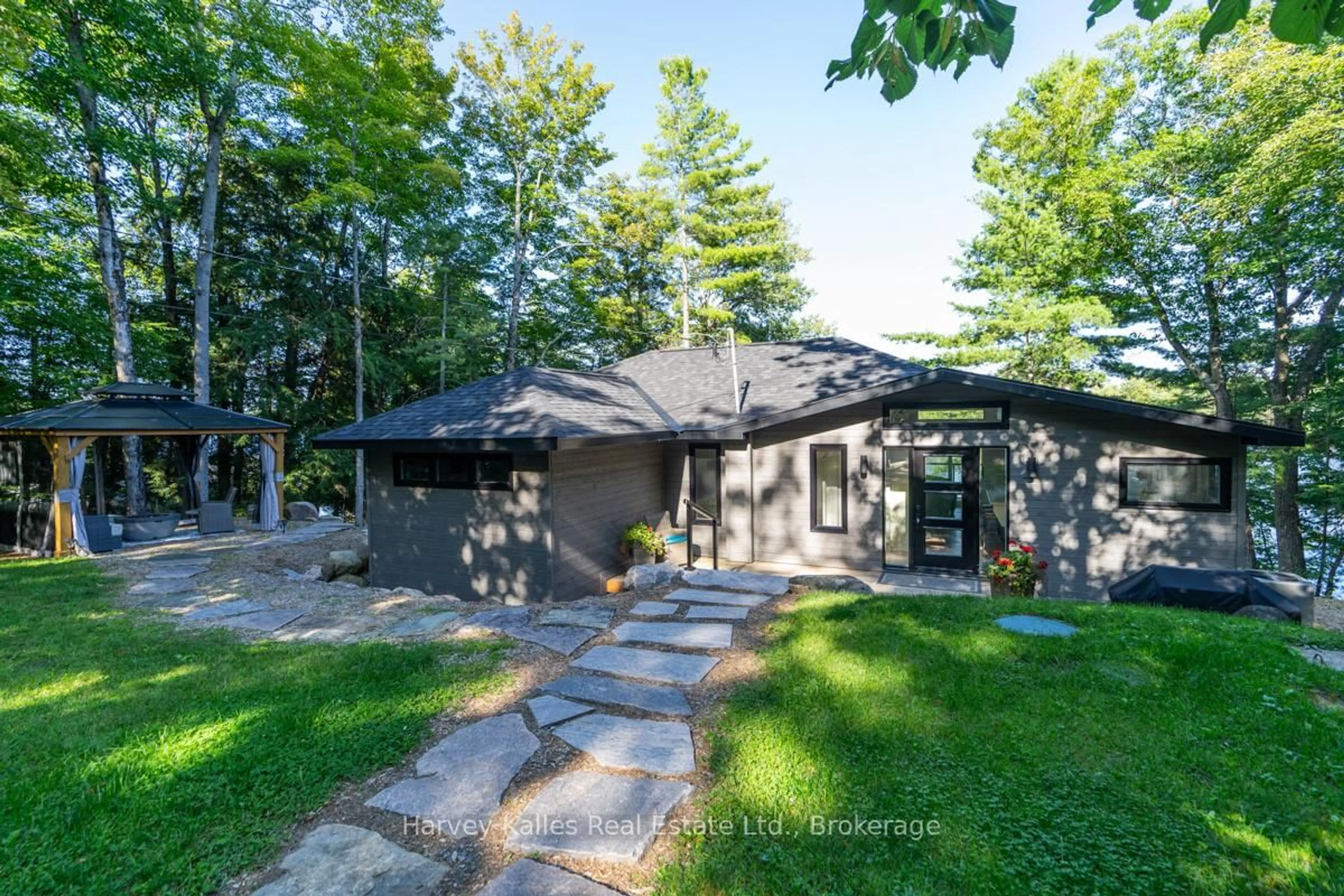 Home with brick exterior material, unknown for 1035 Brandy Crest Rd ##16, Muskoka Lakes Ontario P0B 1J0