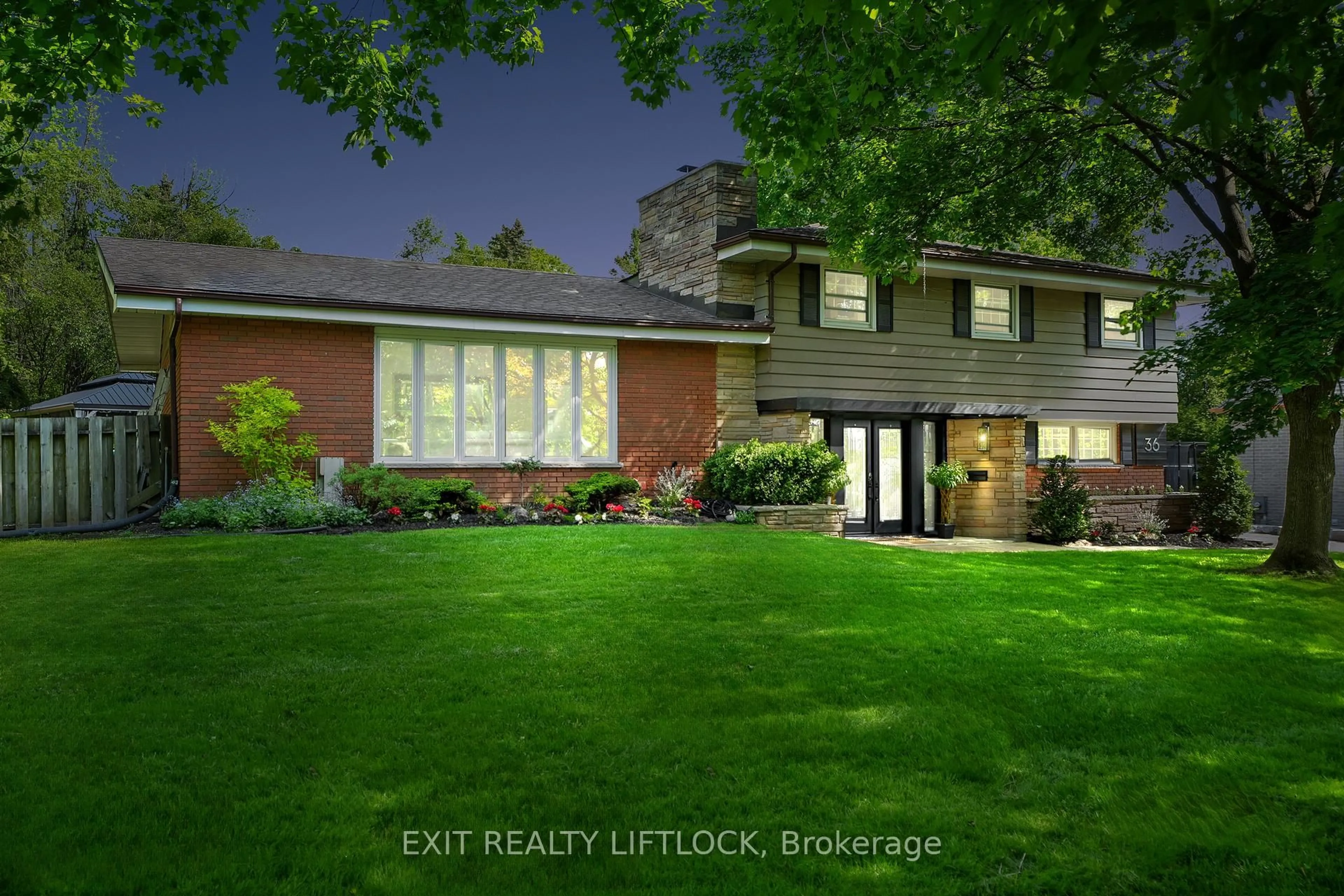 Home with brick exterior material, street for 36 Weller Cres, Peterborough West Ontario K9J 6J5