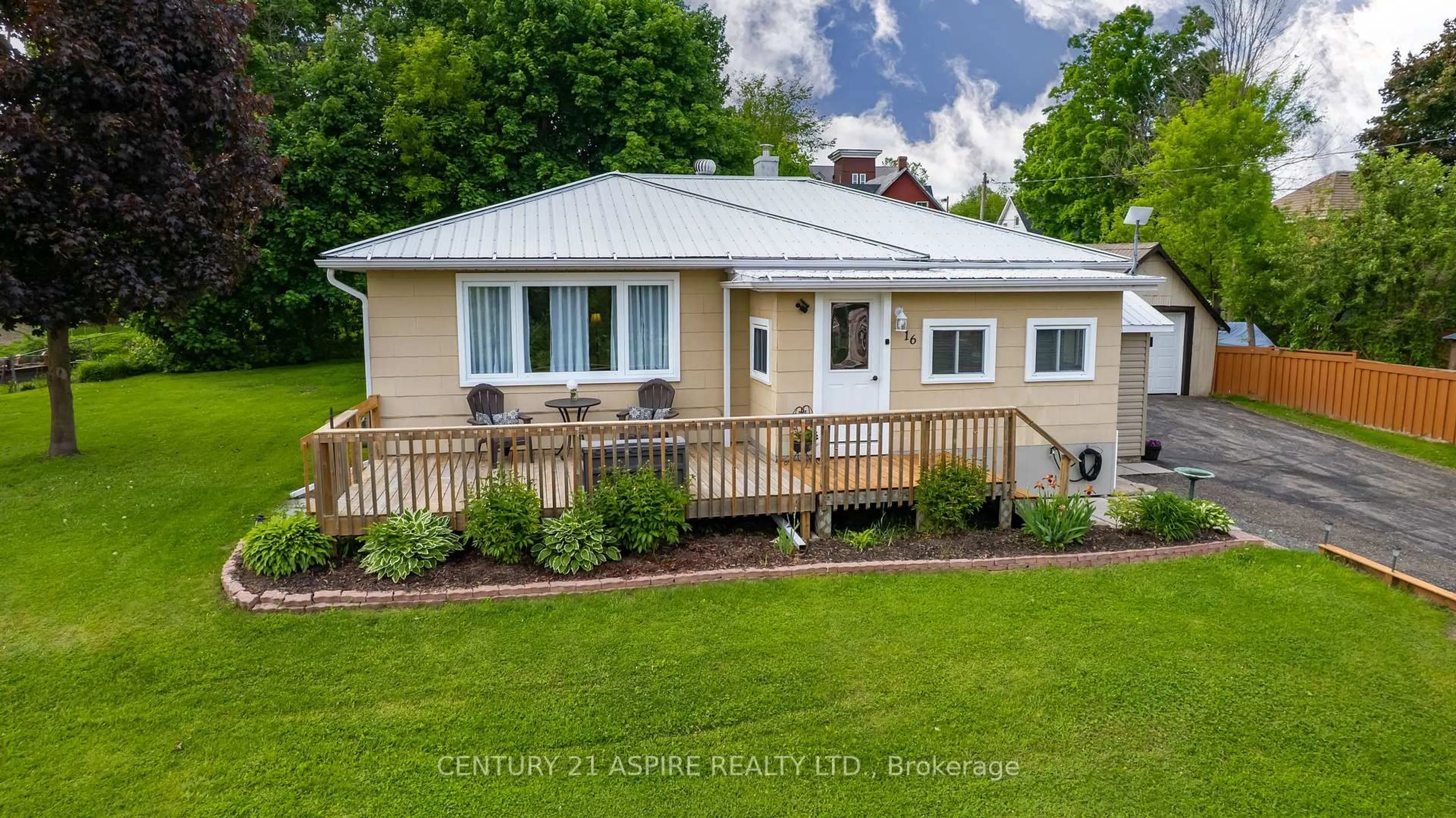 Home with vinyl exterior material, street for 16 Dixon St, Cobden Ontario K0J 1K0