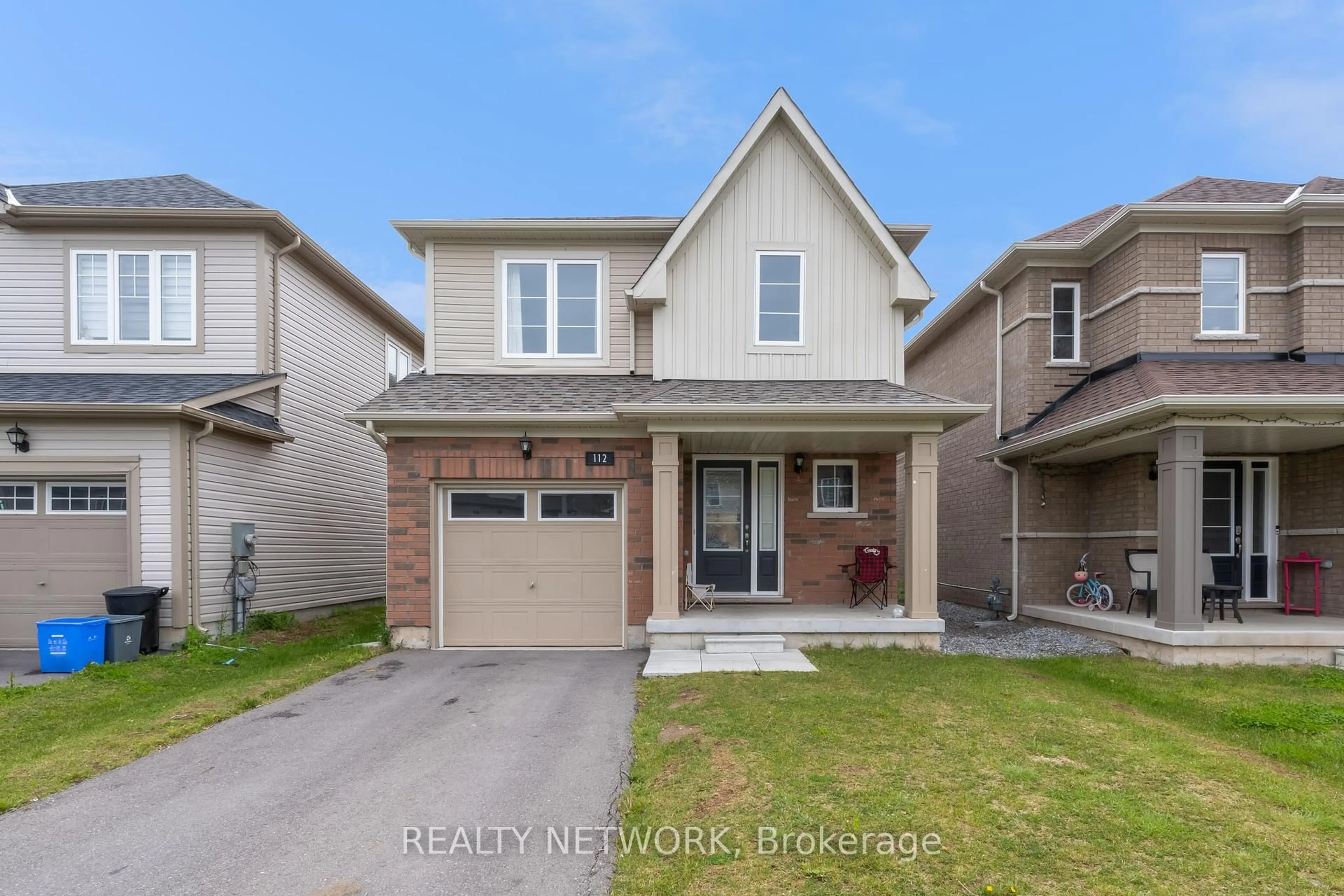 Home with brick exterior material, street for 112 Tumblewood Pl, Welland Ontario L3B 0J3