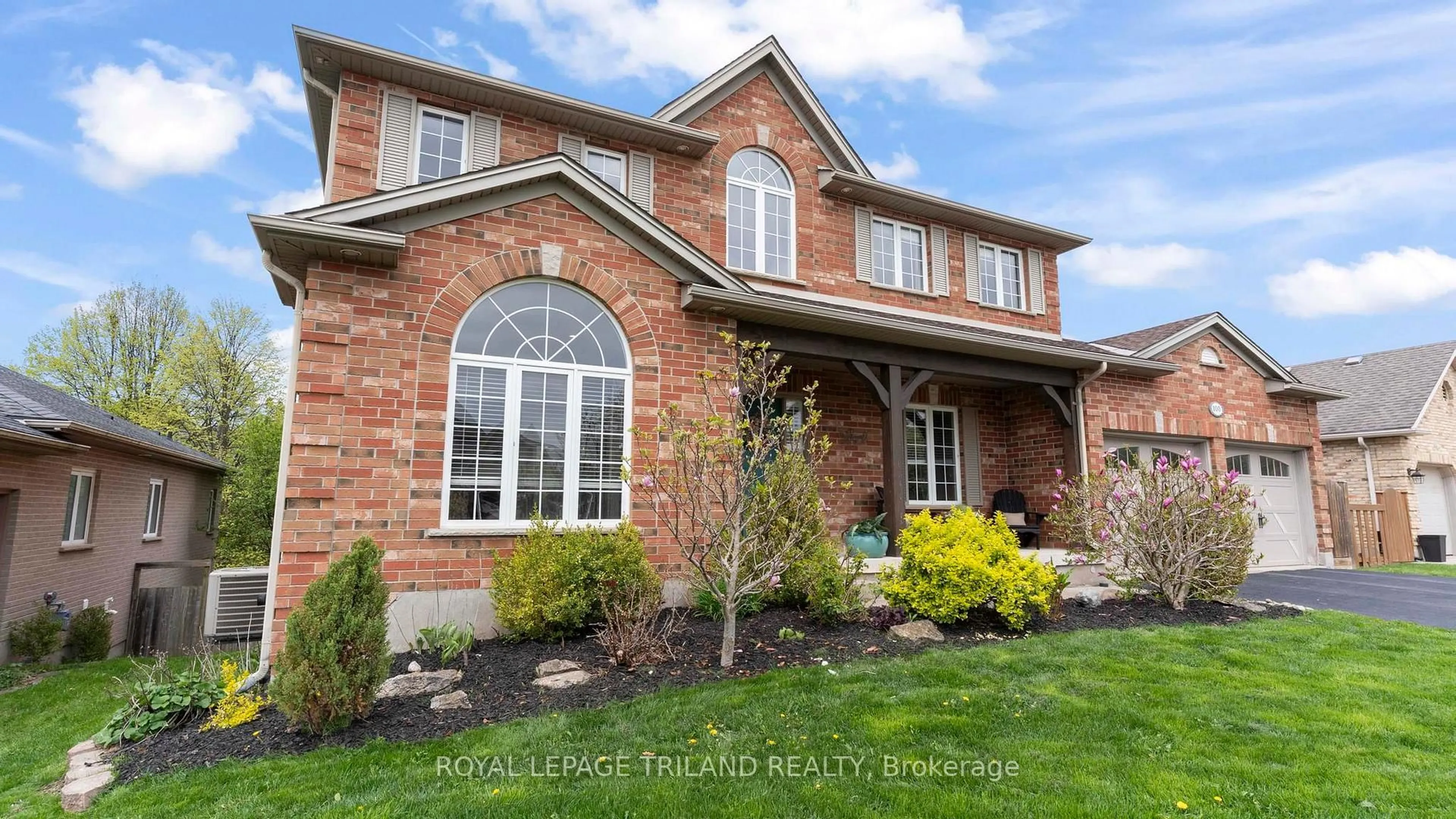 Home with brick exterior material, street for 100 Optimist Park Dr, London South Ontario N6K 4M1