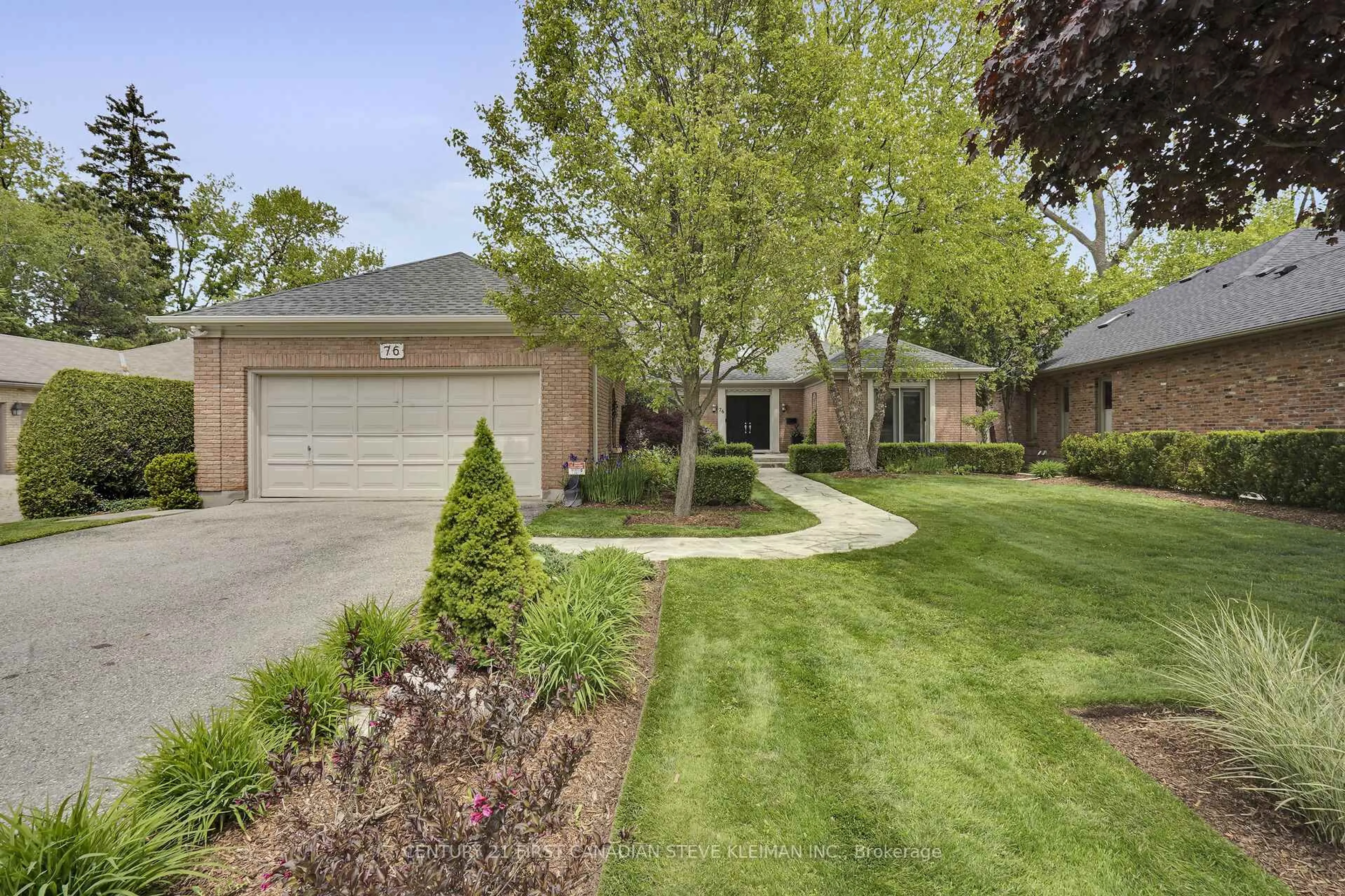 Home with brick exterior material, street for 76 Tallwood Circ, London North Ontario N5X 2S1