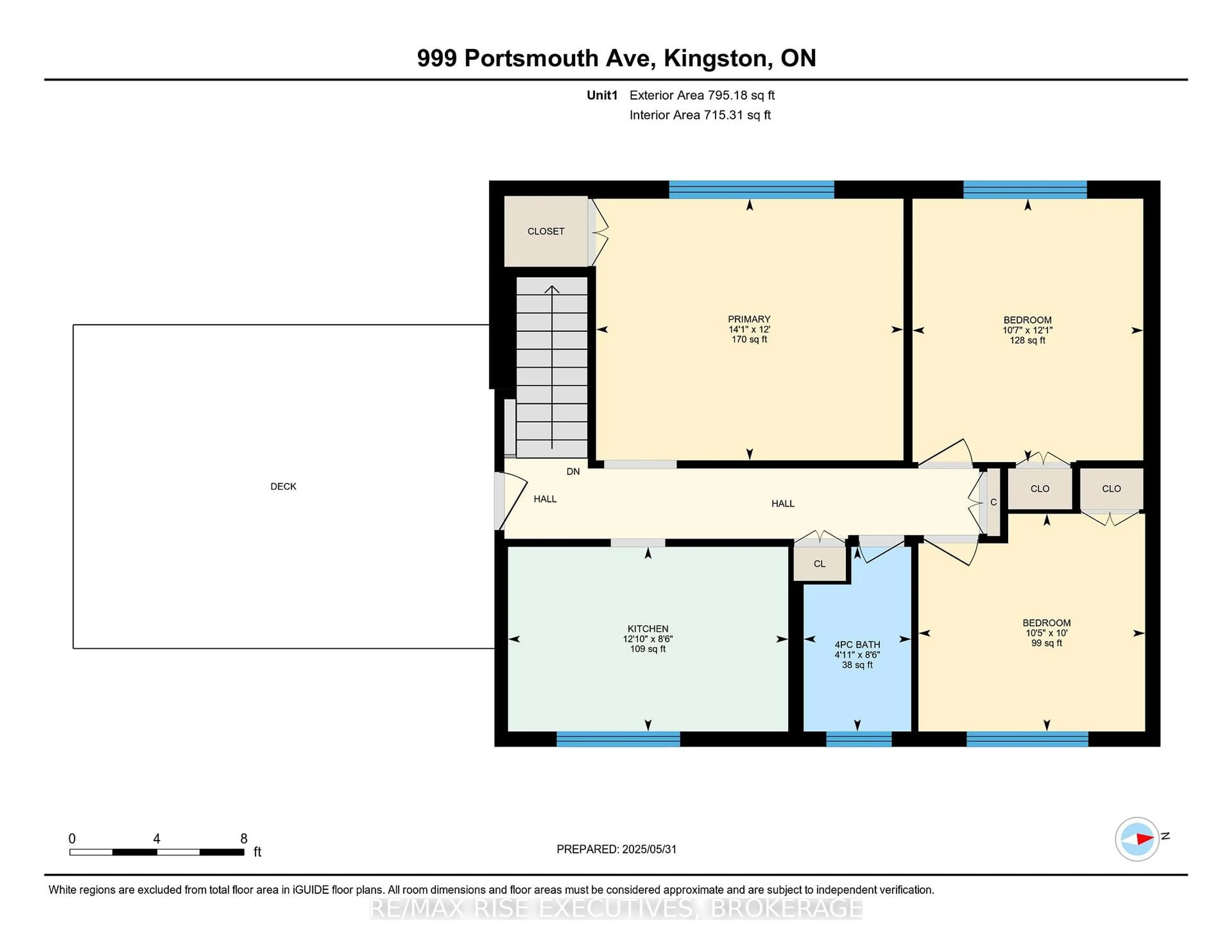 Floor plan for 999 PORTSMOUTH Ave, Kingston Ontario K7M 1X2