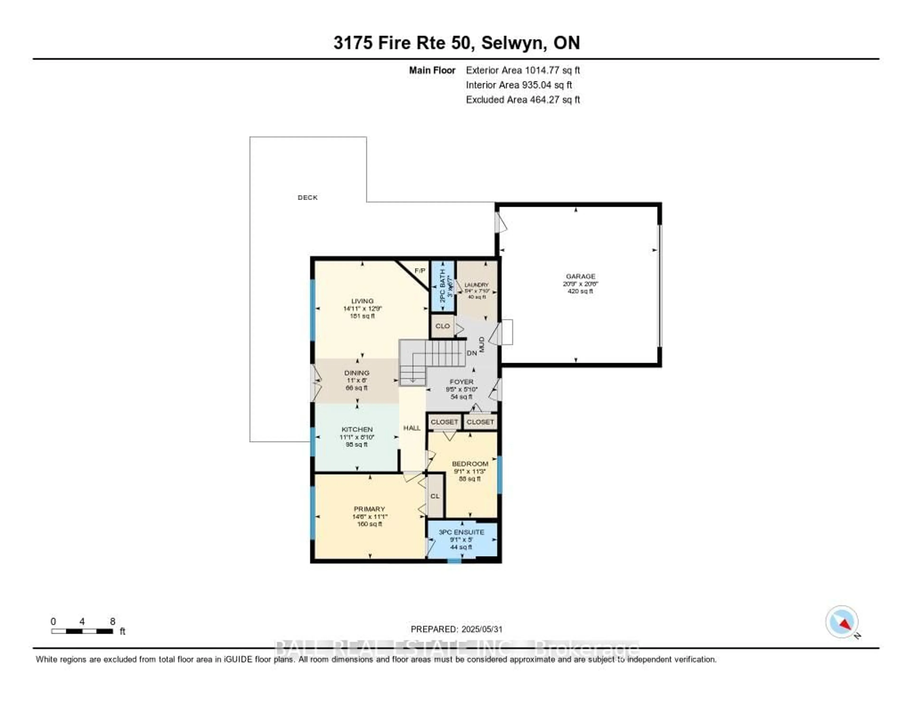 Floor plan for 3175 Fire Route 50 N/A, Selwyn Ontario K0L 2H0